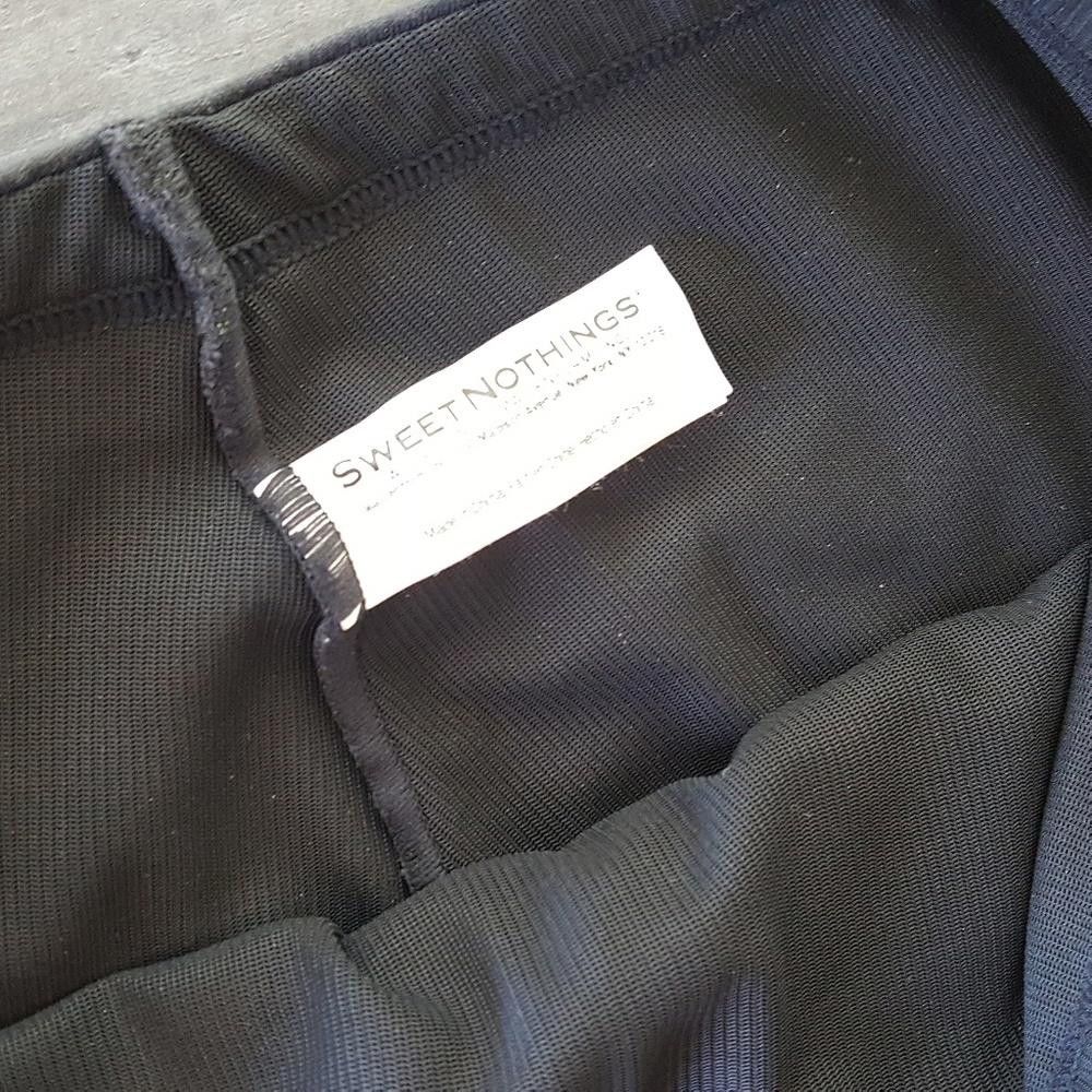 Designer Black High Waisted Control Short Size 28" / US 6 / IT 42 - 3 Thumbnail