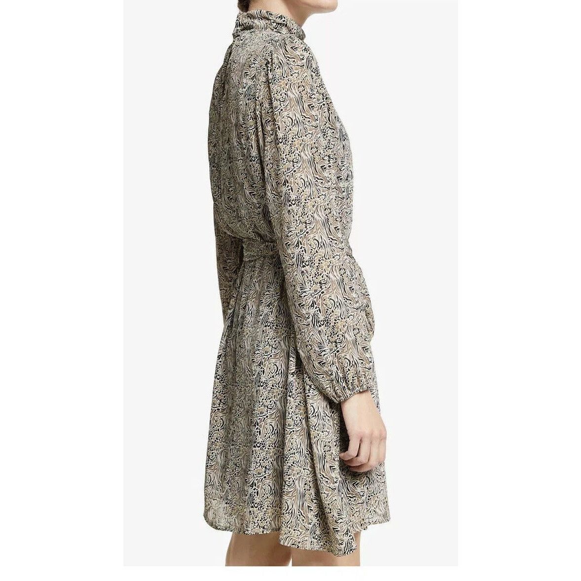 Other AWARE by Vero Moda Josephine Printed Mock Neck Dress Small Size S / US 4 / IT 40 - 10 Thumbnail