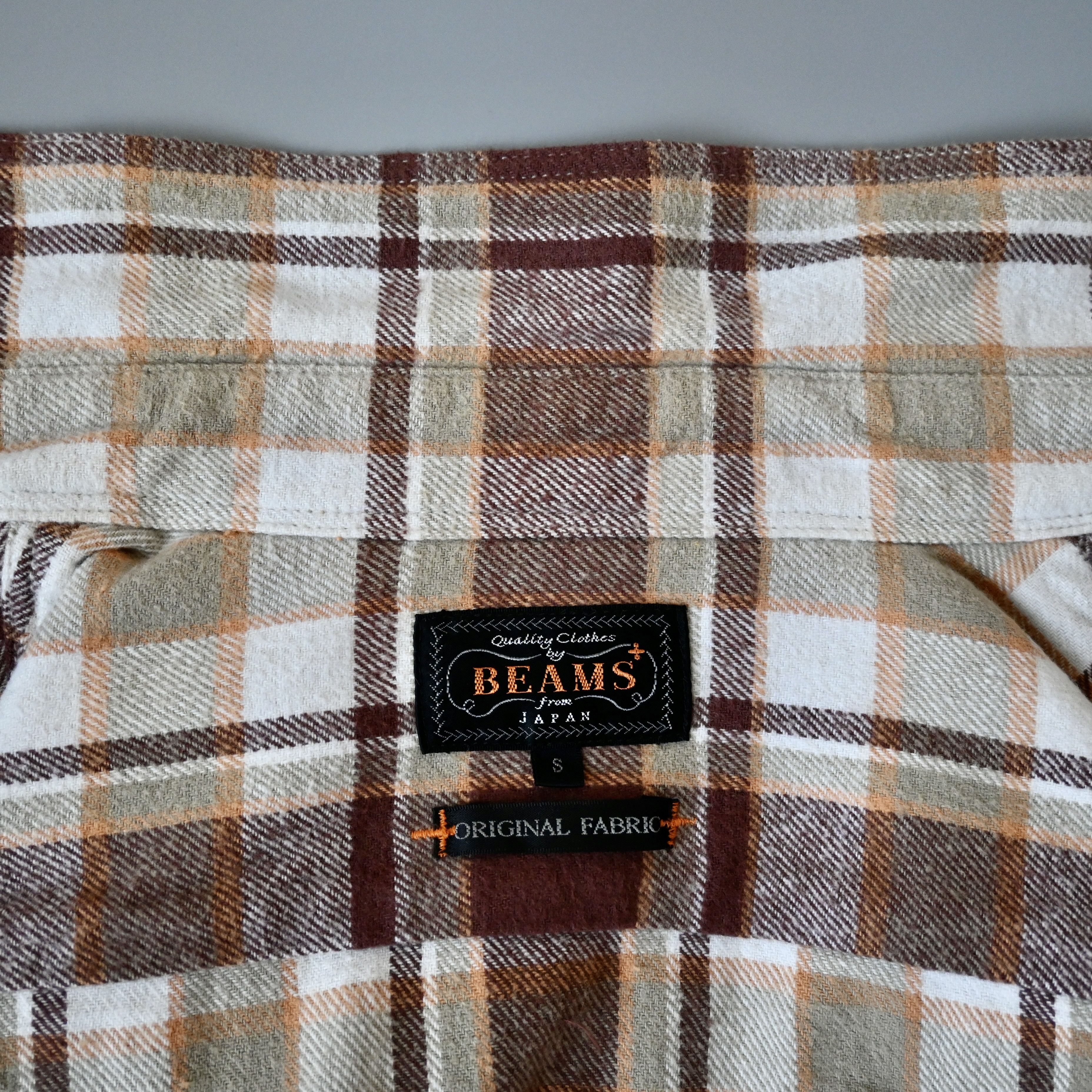 Beams Plus BEAMS PLUS plaid cotton flannel work shirt, S Size US S / EU 44-46 / 1 - 14 Thumbnail