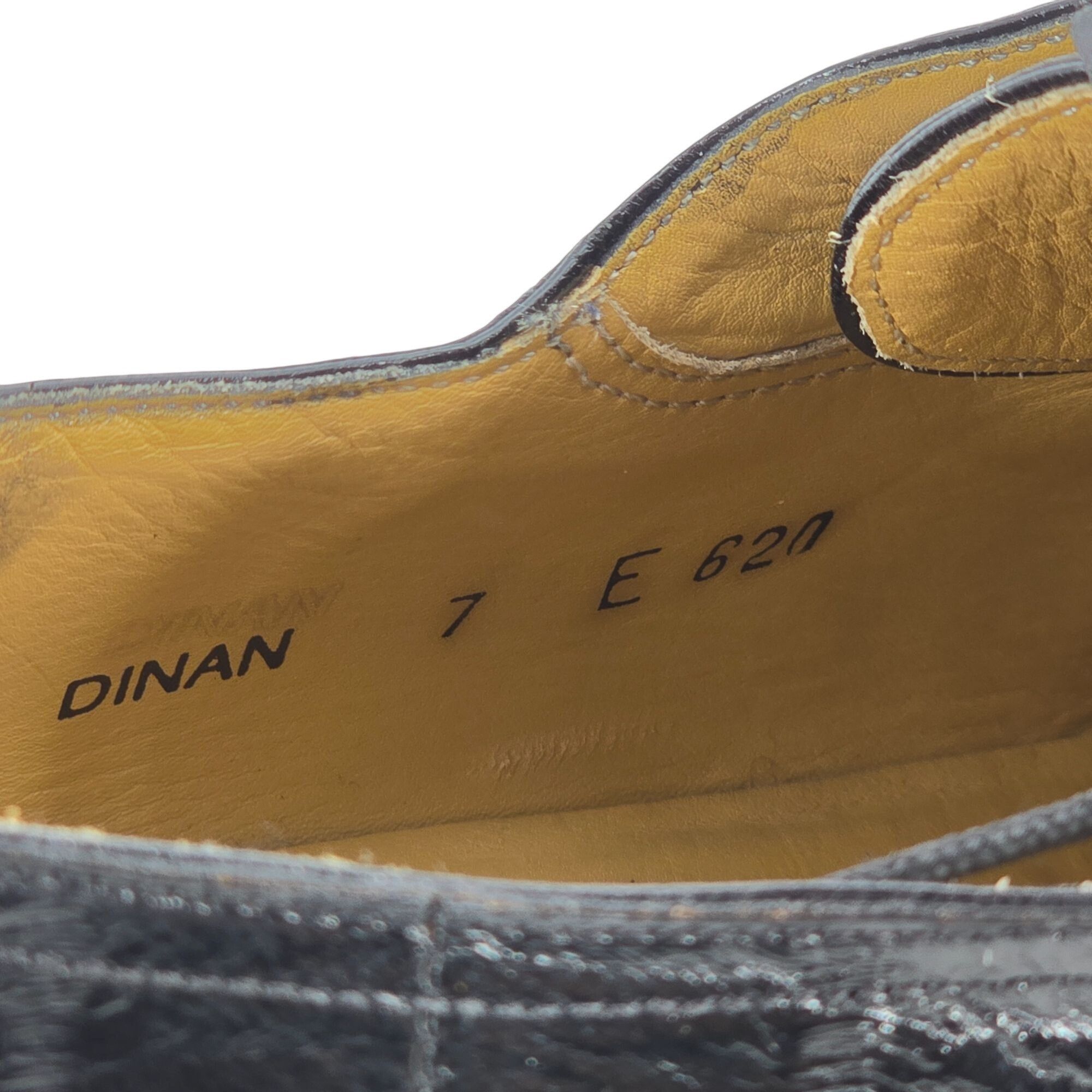 Mezlan Vintage Mezlan Platinum Exotic Eel Skin Men's Size 7E Black Size US 7 / EU 40 - 9 Thumbnail