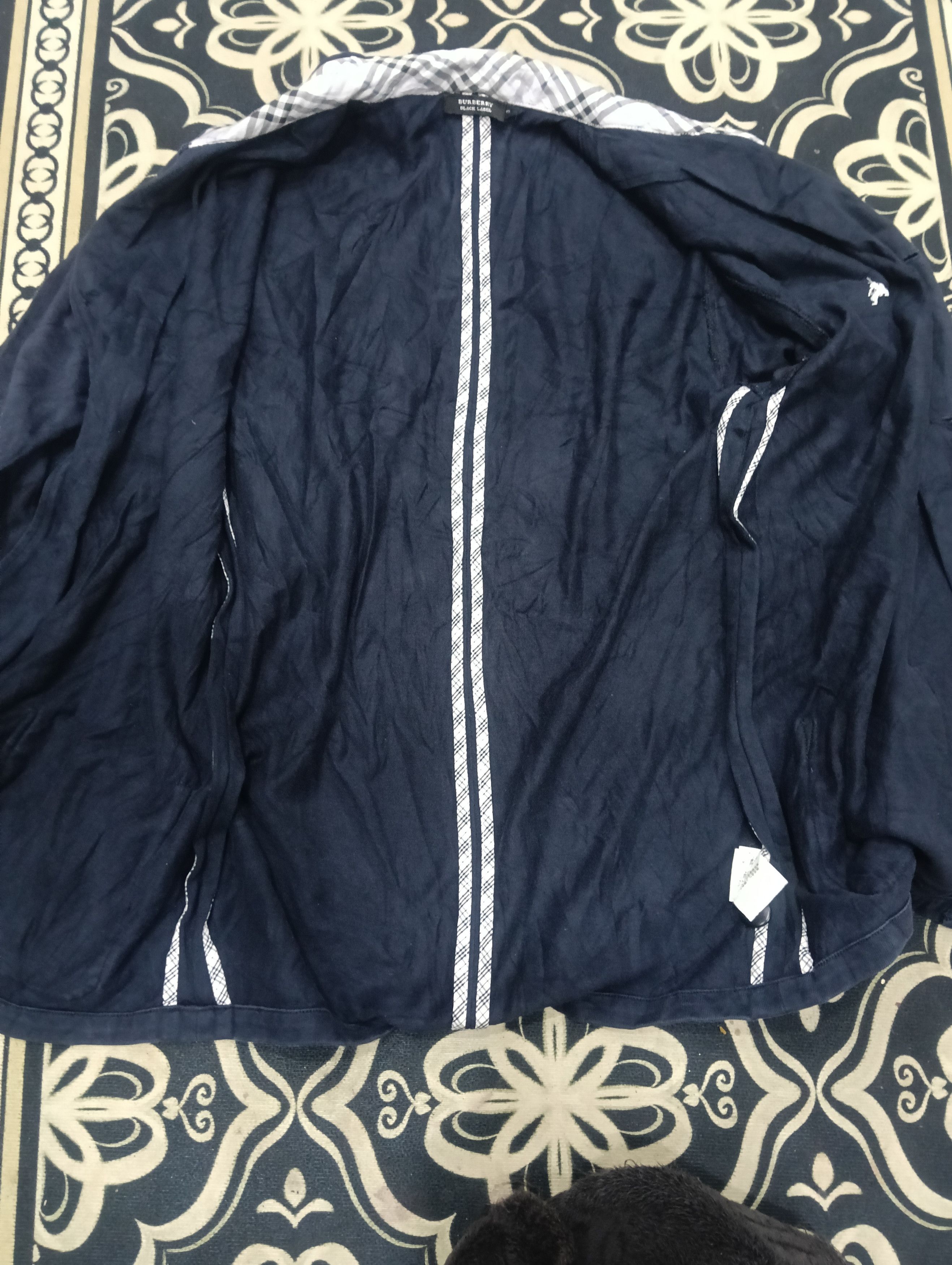 Black Label × Burberry Burberry Like Cardigan Size US L / EU 52-54 / 3 - 4 Thumbnail