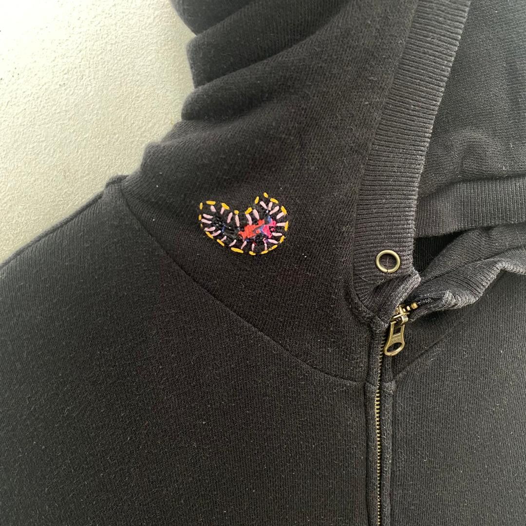 Tsumori Chisato × Vintage VINTAGE TSUMORI CHISATO HOODIE LARGE ZIPPER SWEATER Size US L / EU 52-54 / 3 - 6 Thumbnail