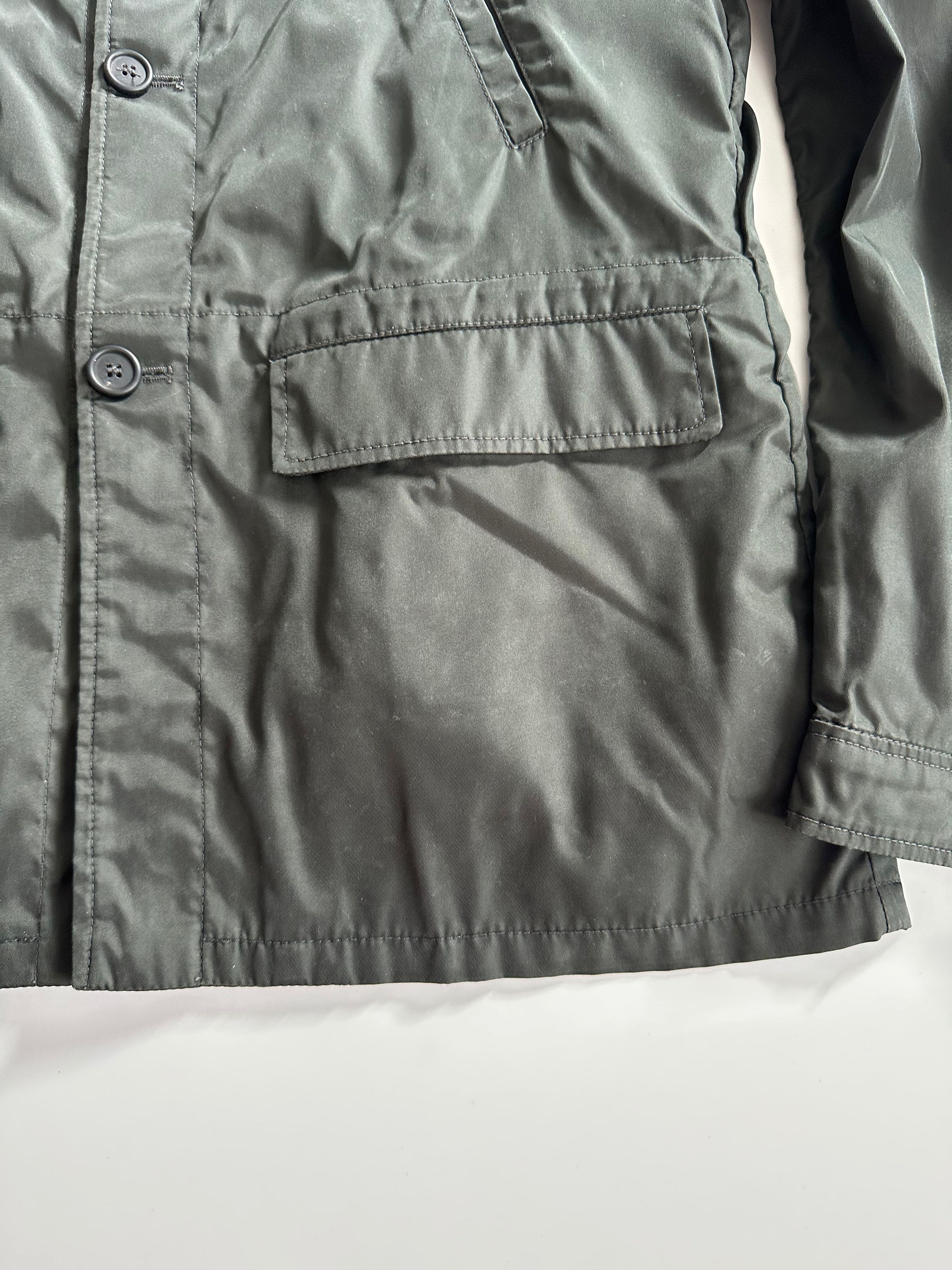 Prada Prada Black Tab Dark Green Jacket with Lining Size US L / EU 52-54 / 3 - 13 Thumbnail