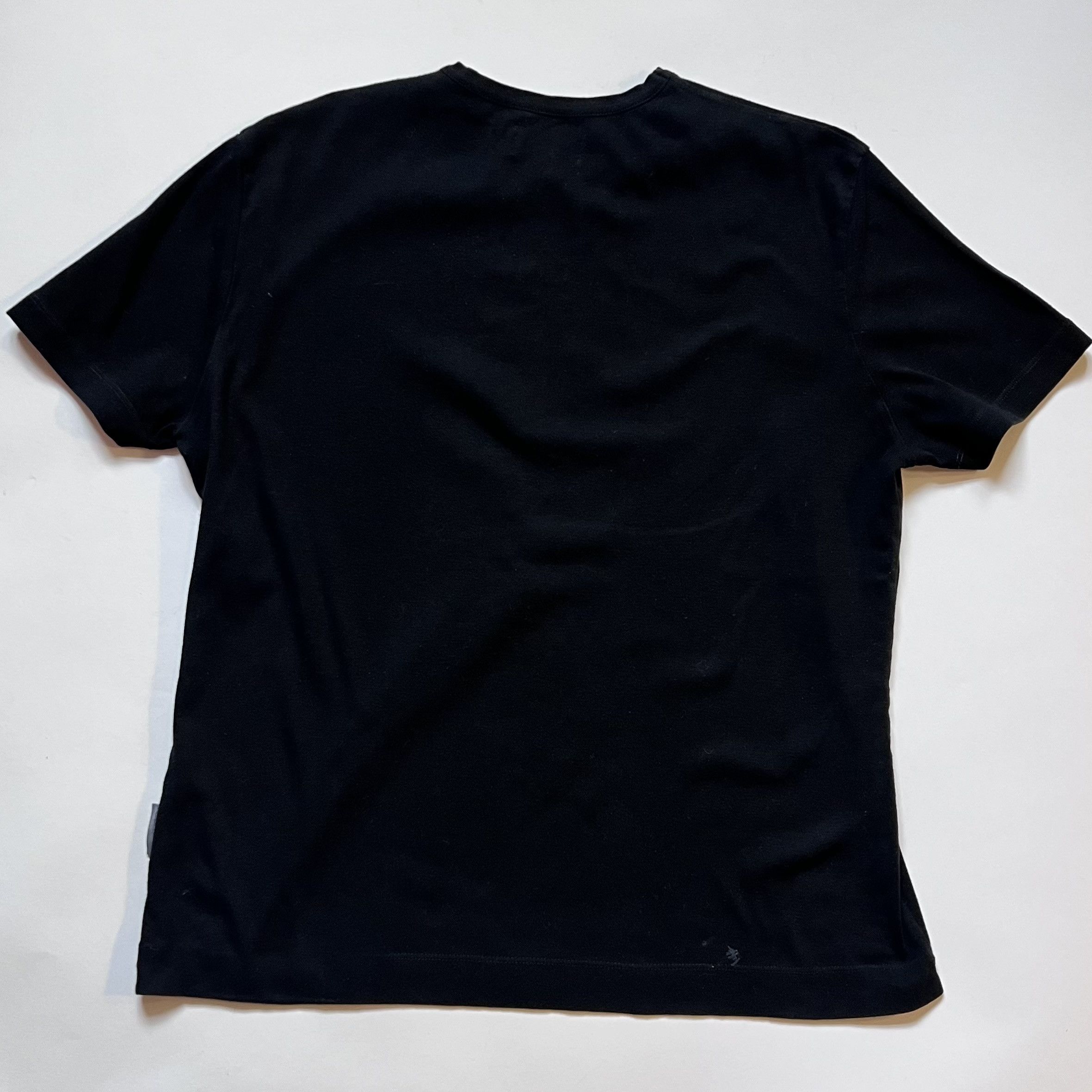 Designer VALENTINO UOMO Black Mens T-Shirt Size Medium Size US M / EU 48-50 / 2 - 2 Thumbnail