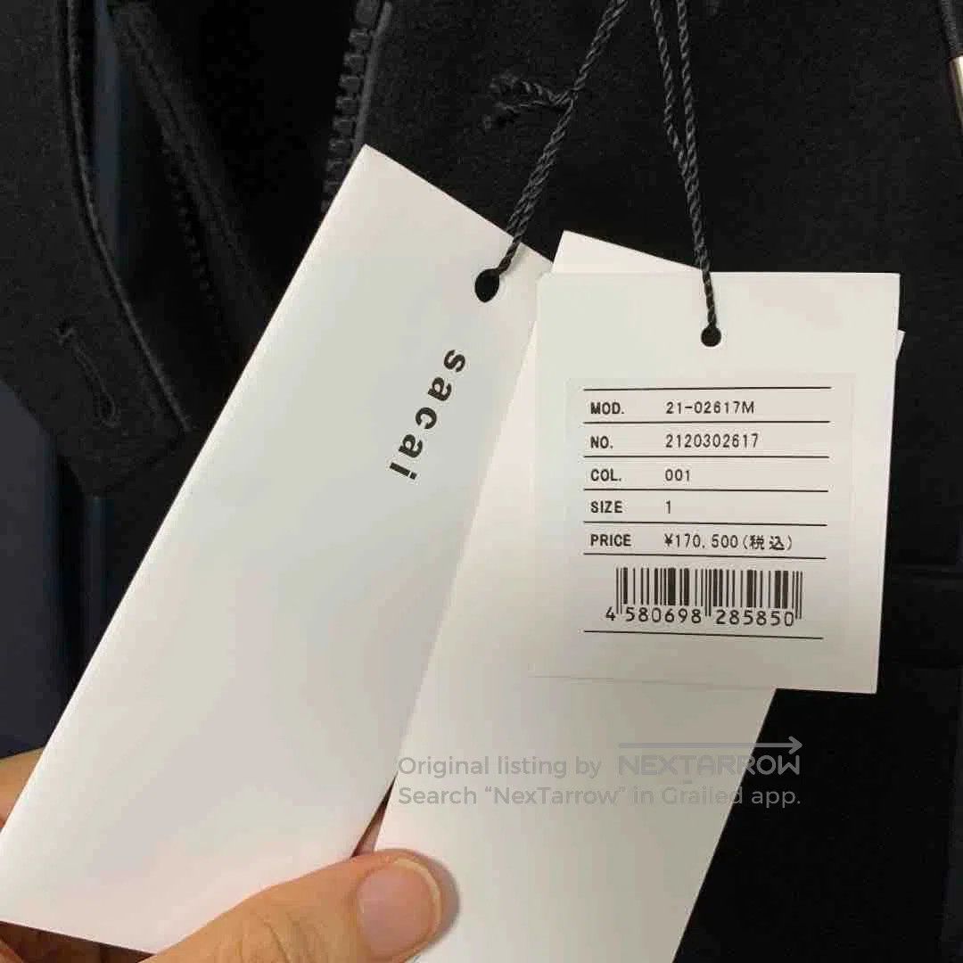 Sacai sacai men's oversized jacket autumn winter. Size US S / EU 44-46 / 1 - 6 Thumbnail
