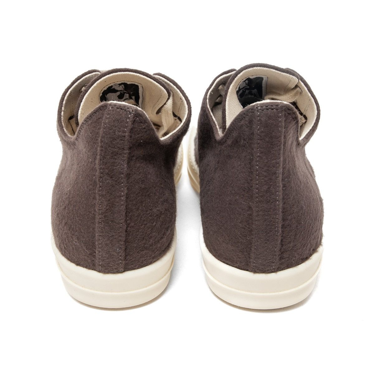 Rick Owens Concordians Ramones Lows Brushed Cutton Dark Dust Brown Milk Size US 7 / EU 40 - 6 Thumbnail