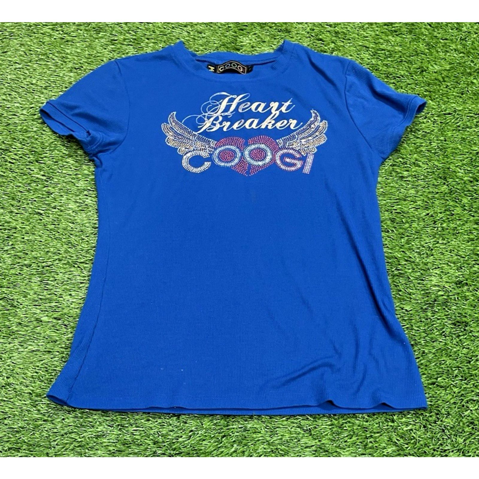 Coogi COOGI Vintage 90’s Babydoll Tee Jeweled Rhinestone Bling XL Size XL / US 12-14 / IT 48-50 - 1 Thumbnail