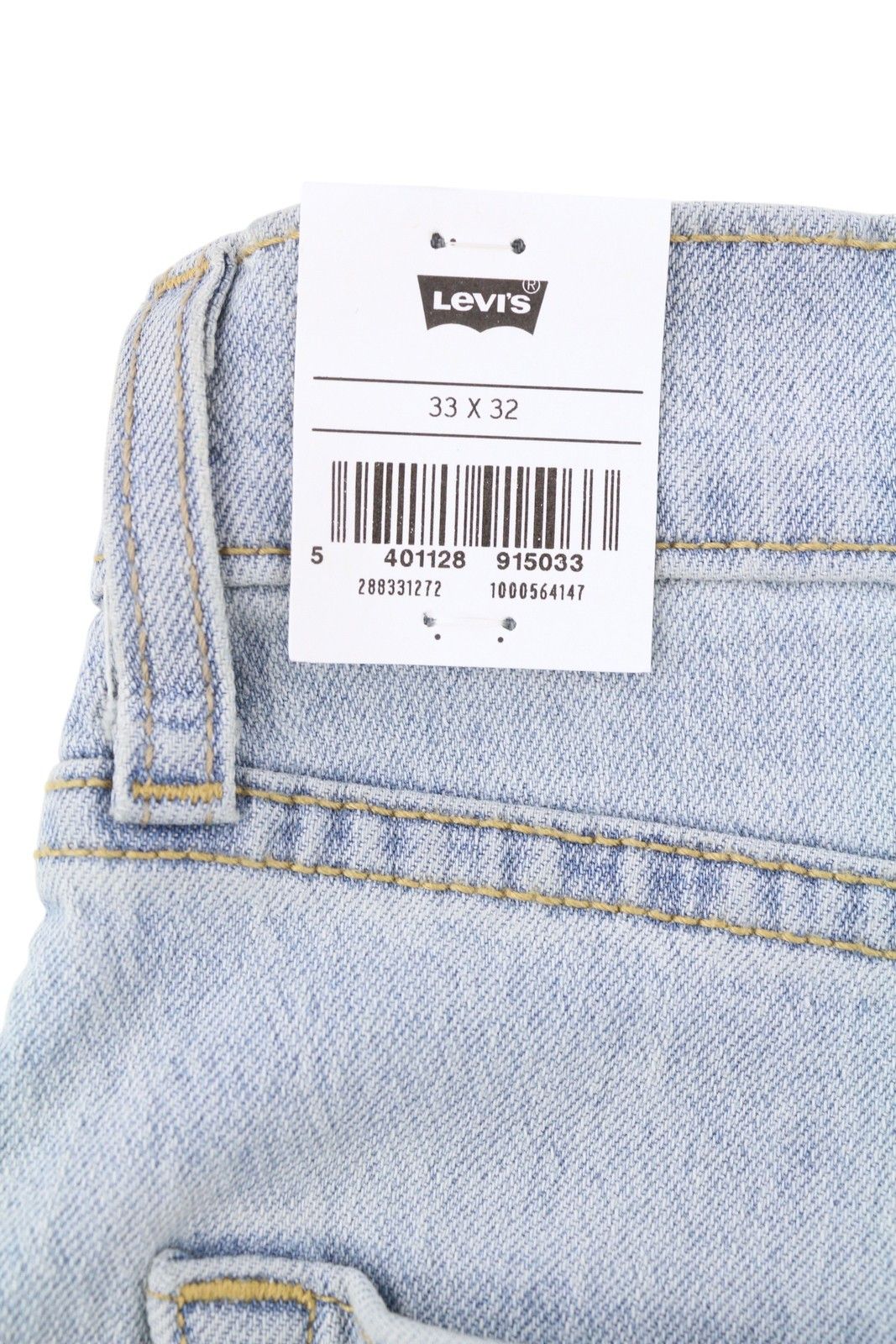 Levi's 512 W33/L32 Slim Taper Faded Blue Jeans 87083 Size US 33 - 6 Thumbnail