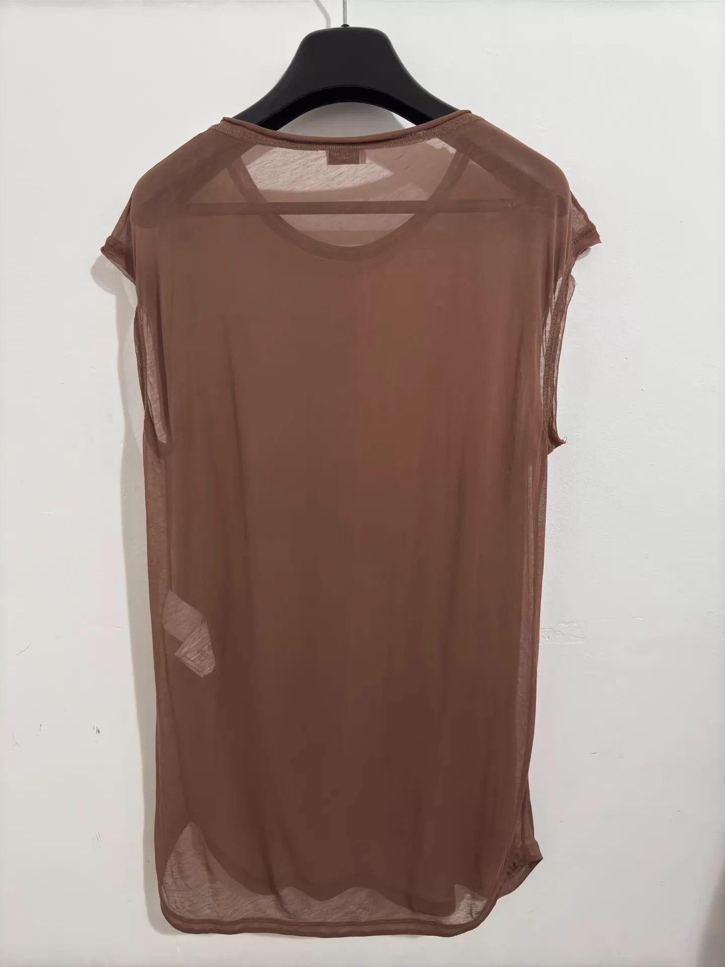 Saint Laurent Paris SLP 23SS Brown Distressed Oversize Vest L Size L / US 10 / IT 46 - 2 Thumbnail