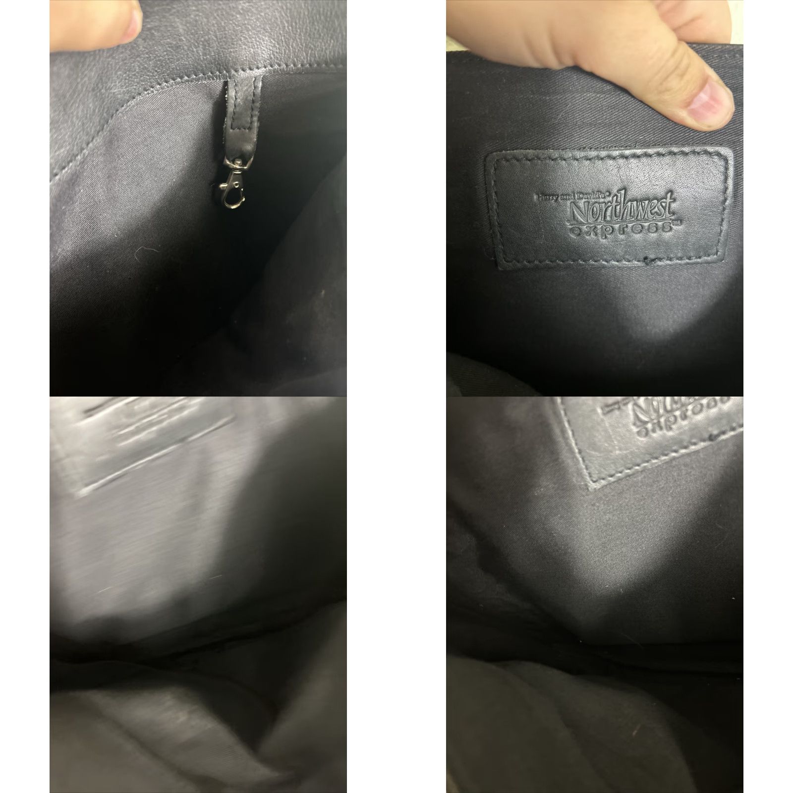 Express VINTAGE Harry And David Northwest Express Leather Messenger Bag Womens Size ONE SIZE - 9 Thumbnail