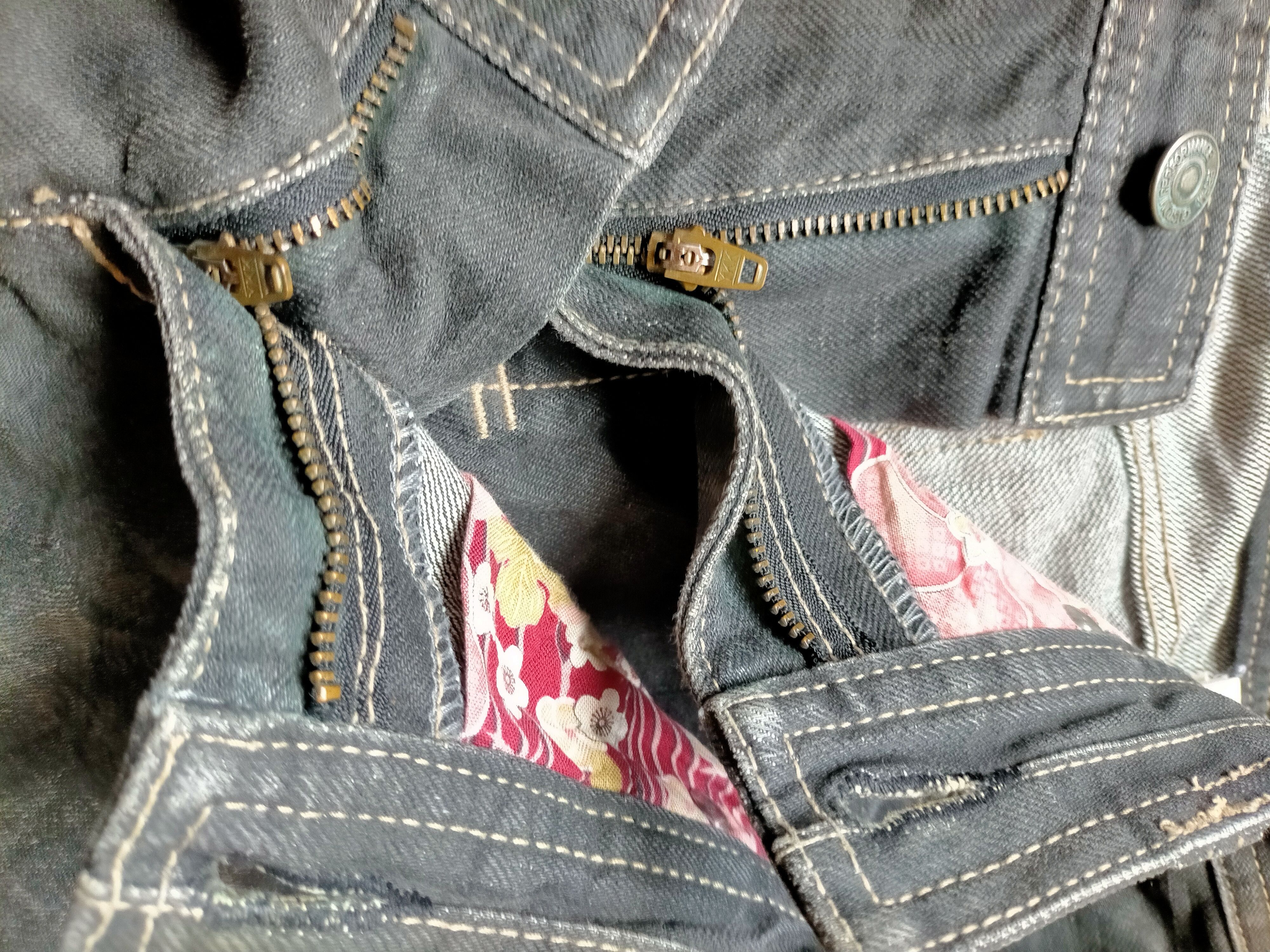 PPFM PPFM Double Waist Japan Black Jeans Size US 32 / EU 48 - 5 Thumbnail