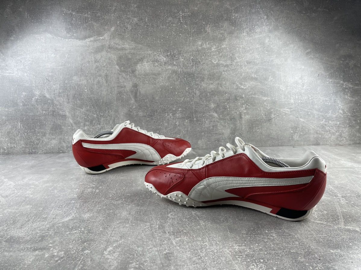 Puma Vintage Puma Brushspike Aurora Red Snow White Black Size US 11.5 / EU 44-45 - 5 Thumbnail