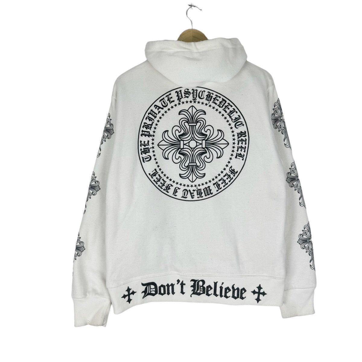 Japanese Brand ☀️DEFECTIBE STRUCT HOODIE SWEATSHIRT LIKE CHROME HEARTS Size US L / EU 52-54 / 3 - 6 Thumbnail