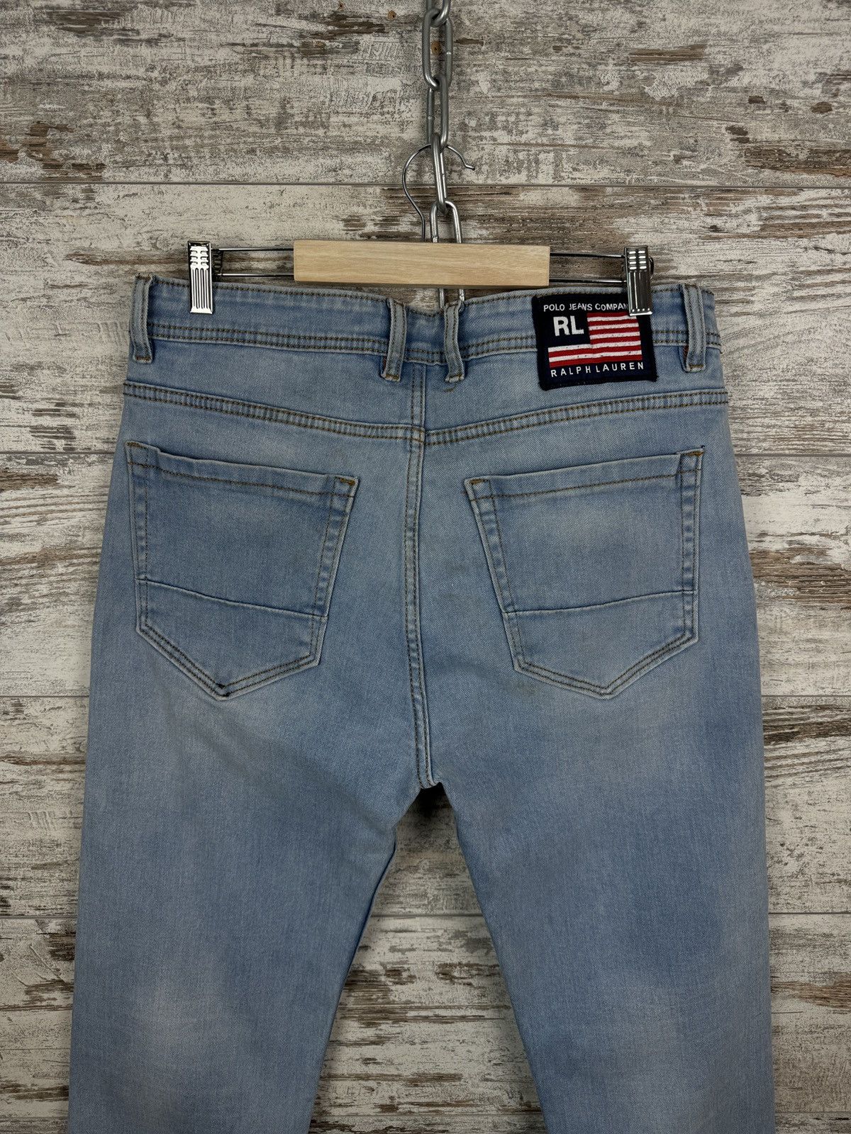 Vintage Mens Vintage Polo Bear Ralph Lauren jeans pants denim logo Size US 32 / EU 48 - 12 Thumbnail