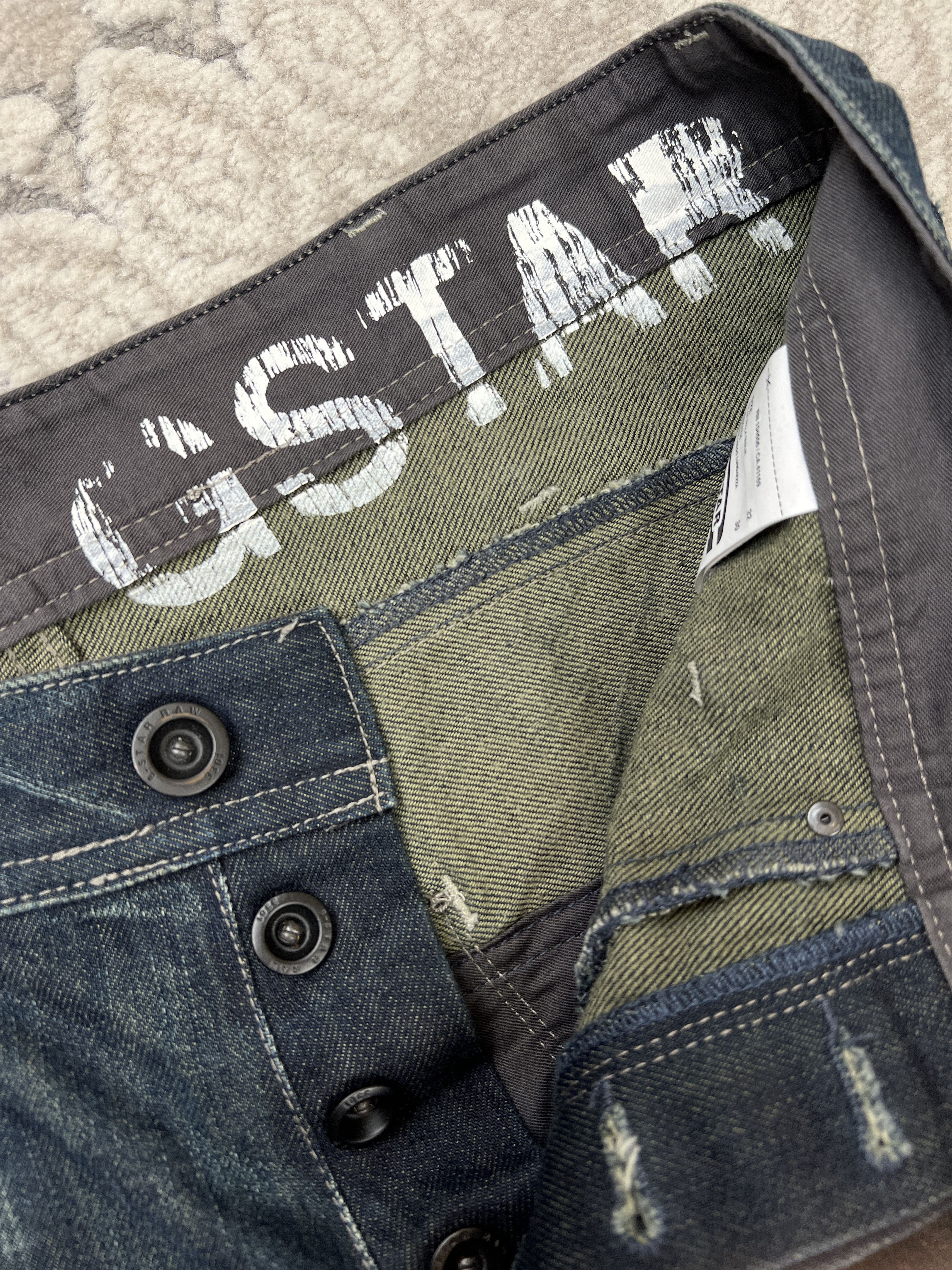 G-Star G-Star RAW Navy Jack Loose Tapered Jeans - Raw Denim 32 Size US 32 / EU 48 - 13 Thumbnail