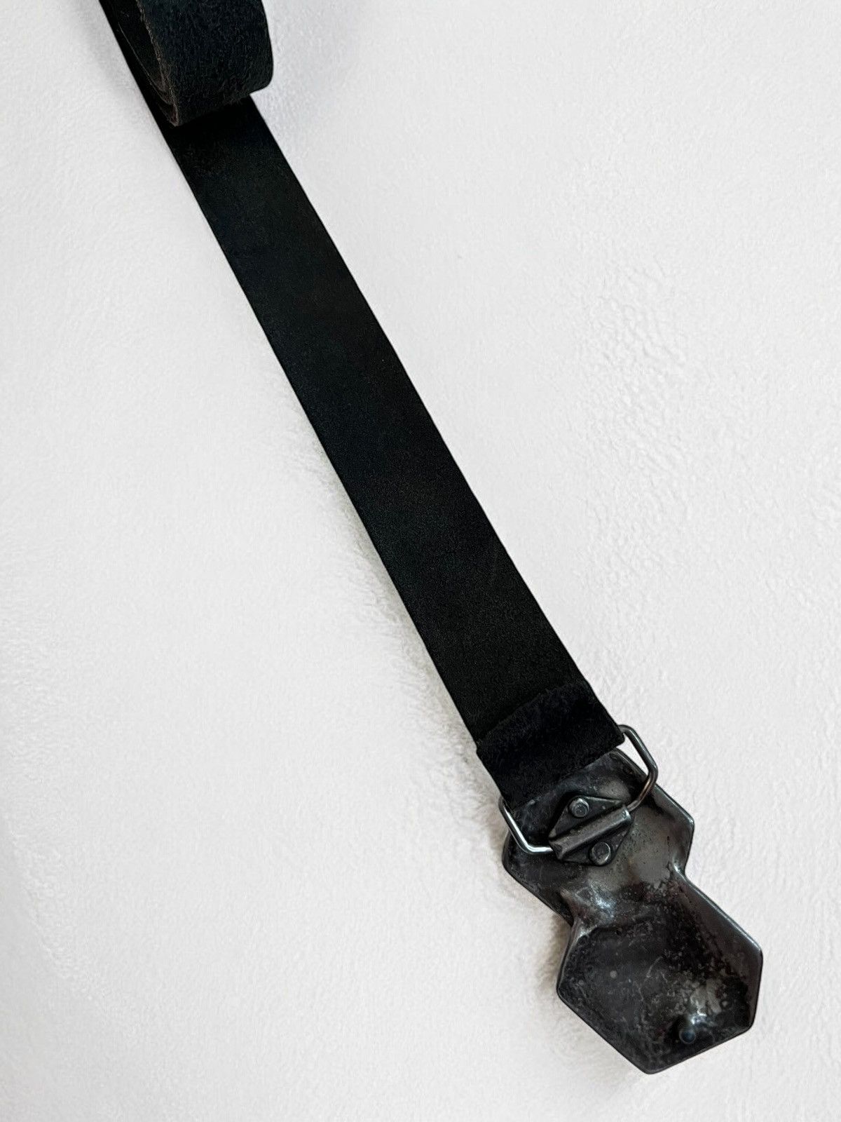 Vintage CASINO DICE METAL BELT FORTUNA LEATHER AVANT GARDE y2k Size ONE SIZE - 3 Thumbnail