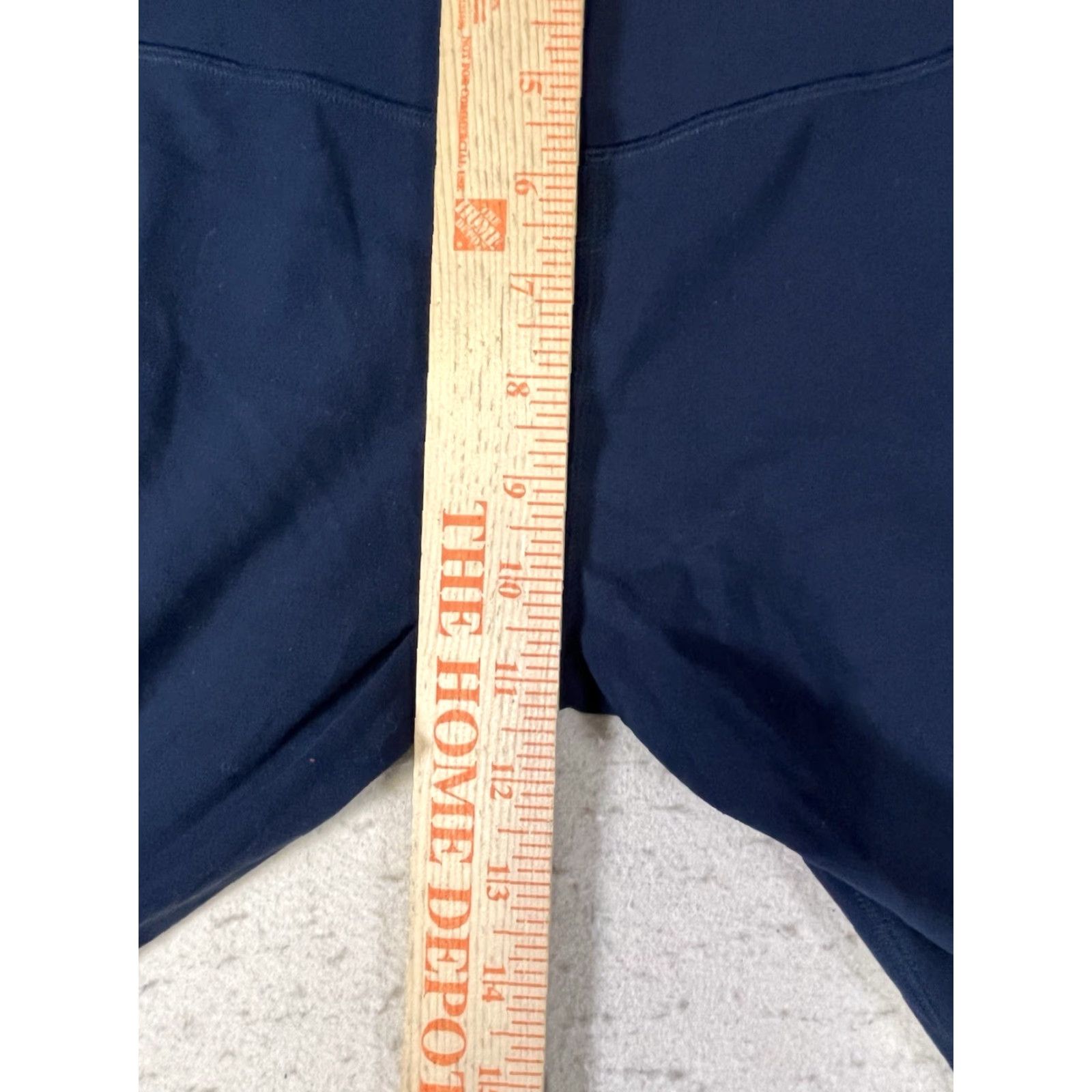 Lululemon Lululemon Leggings Women High-Rise Crop Size-4 Black Activewear Gym Running Yoga Comfort Stretch Size 27" / US 4 / IT 40 - 4 Thumbnail