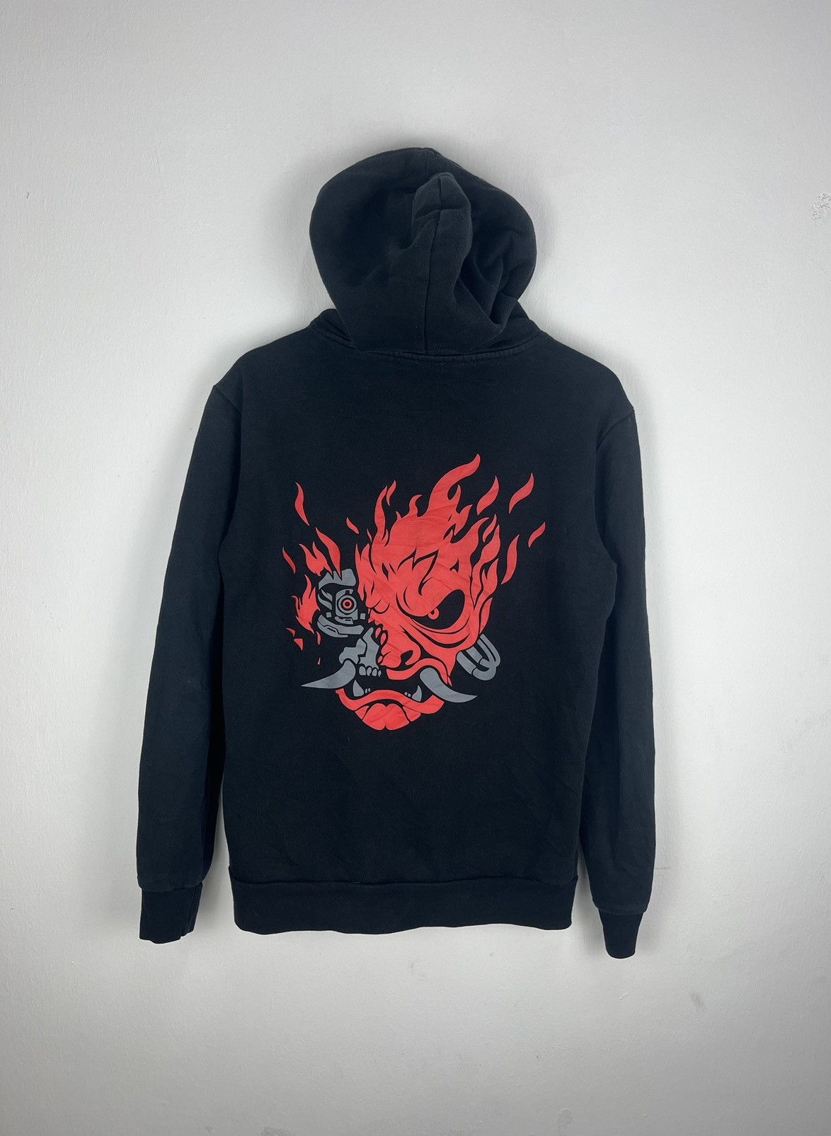 Cyber Punk 2077 Hoodie Ed Hardy Skull Grunge
