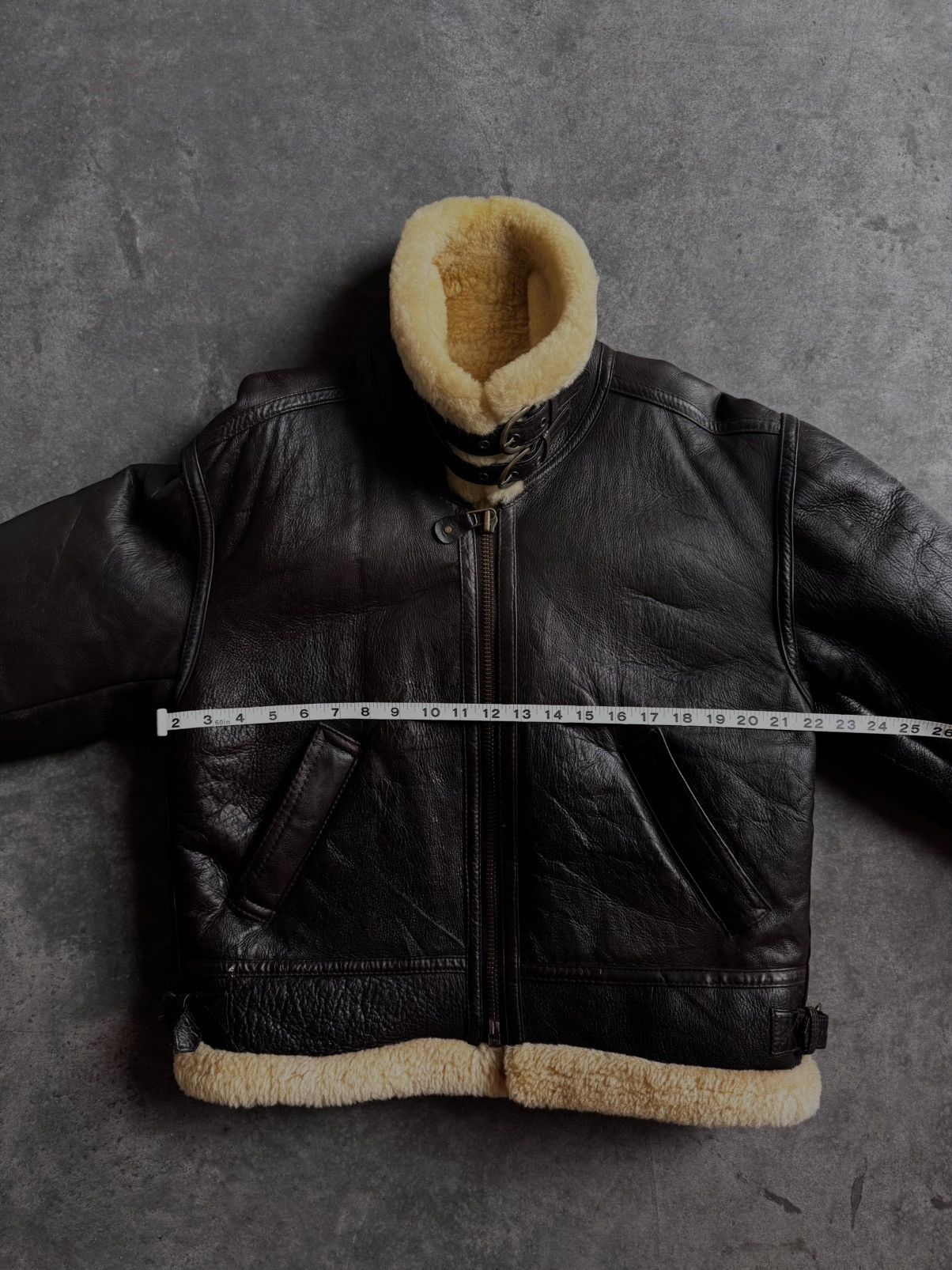 Other VINTAGE B-3 JACKET US AIRFORCE SHEEPSKIN Size US L / EU 52-54 / 3 - 12 Thumbnail