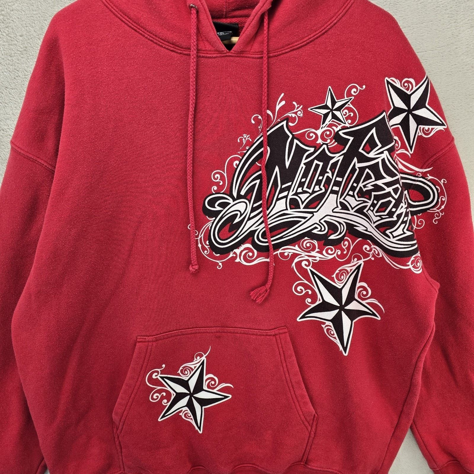 No Fear Vintage No Fear Hoodie Mens 2XL Red Sweatshirt Stars Y2K Size US XXL / EU 58 / 5 - 3 Thumbnail
