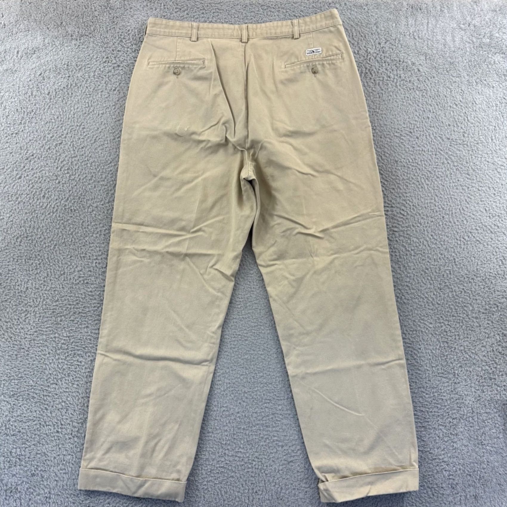 Polo Ralph Lauren VINTAGE Polo Ralph Lauren Hammond Pant Mens 38x32 Beige Chino Casual 90s Preppy Womens? Mens Size US M / EU 48-50 / 2 - 7 Thumbnail