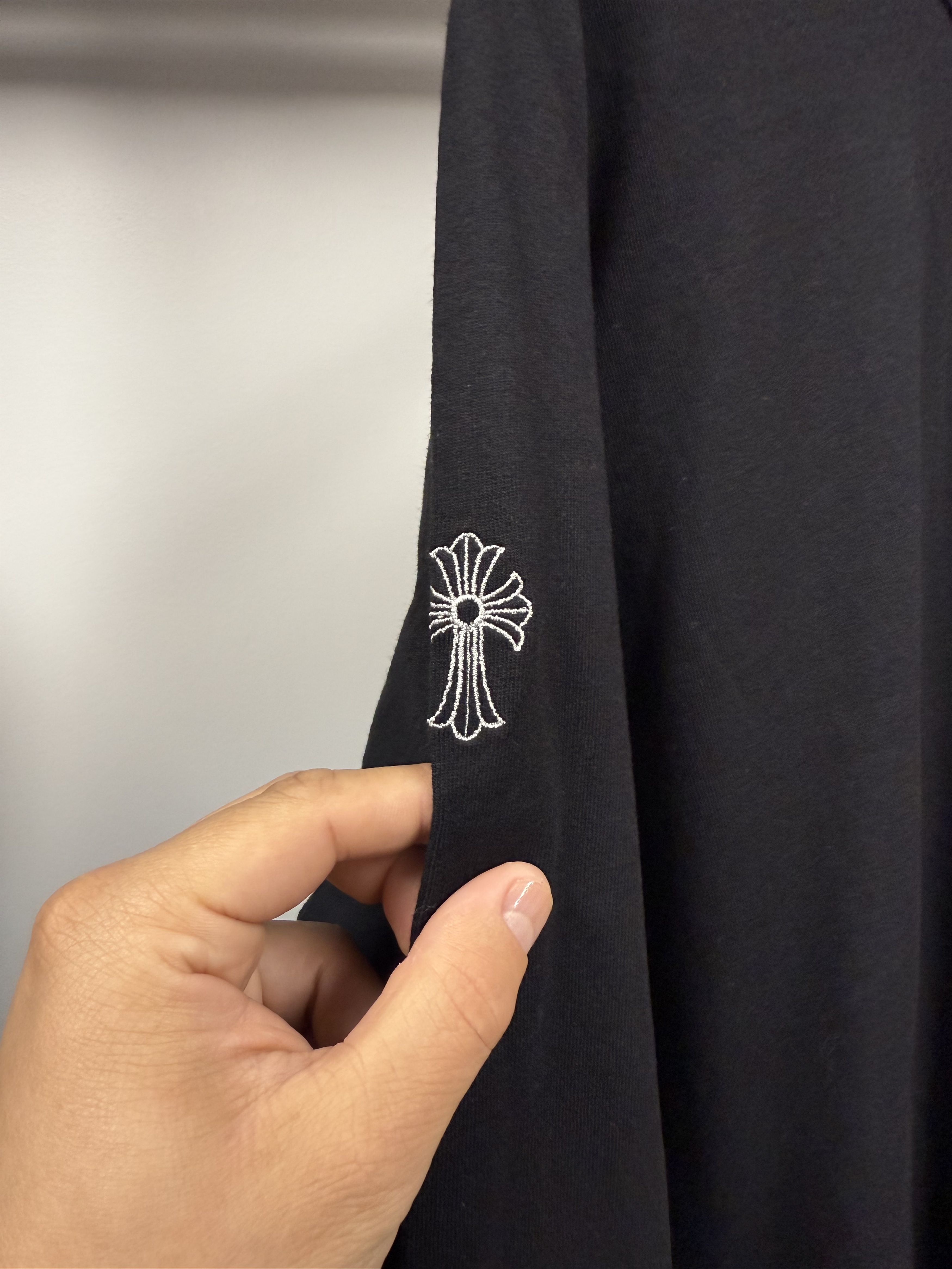 Chrome Hearts Chrome Hearts Logo Embroidery Long Sleeve T-Shirt - L Size US L / EU 52-54 / 3 - 6 Thumbnail