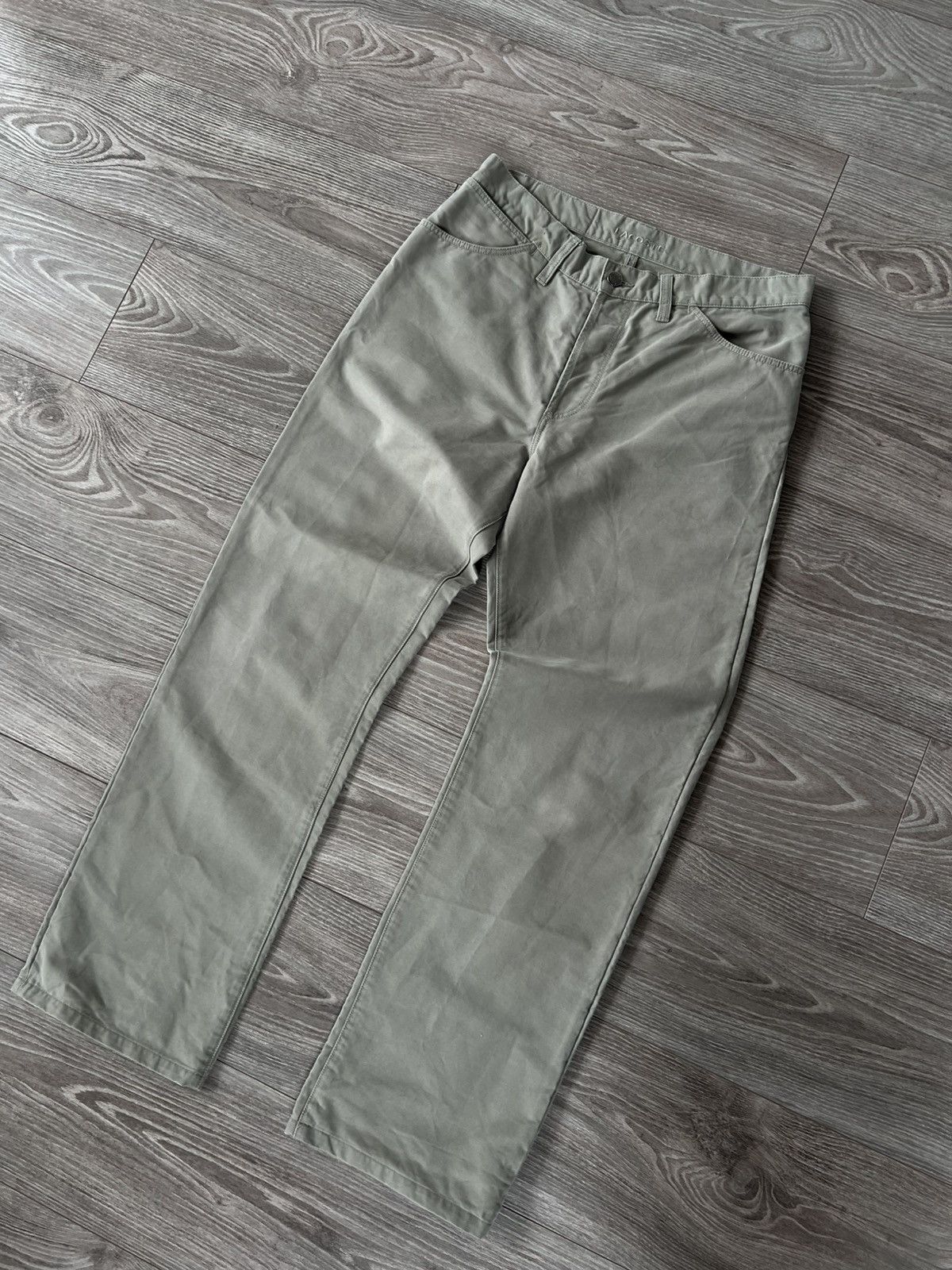 Lacoste Vintage Y2k Casual Lacoste Cotton Chinos Pants Size US 32 / EU 48 - 7 Thumbnail