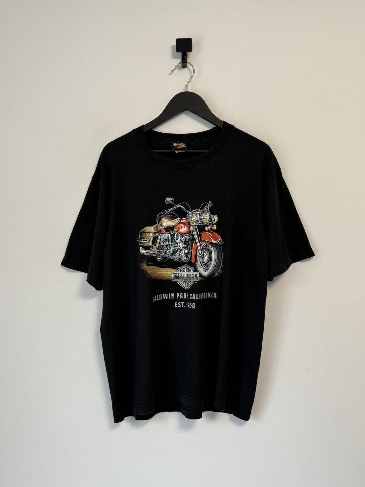 Harley Davidson 🏍️Harley Davidson Vintage Y2K style T-Shirt Biker Size US XL / EU 56 / 4 - 1 Thumbnail