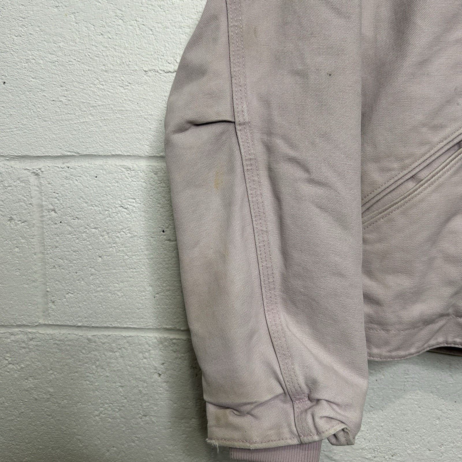 Carhartt Y2k Carhartt Sherpa-Lined Hooded Detroit Jacket “Pale Pink” Size S / US 4 / IT 40 - 5 Thumbnail