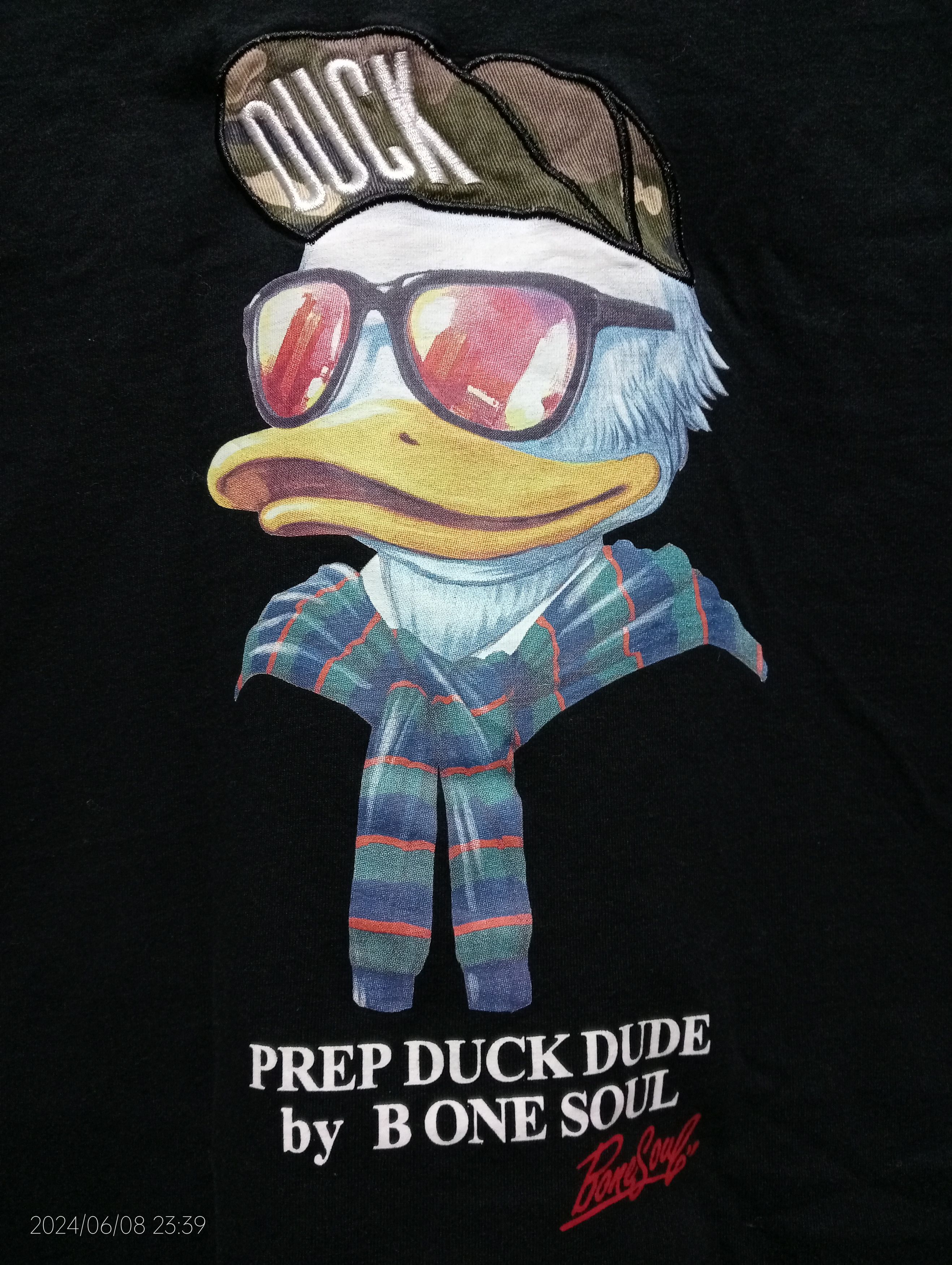 Duck Head Duck Dude by B One Soul Long Sleeve Tshirt Size US L / EU 52-54 / 3 - 4 Thumbnail