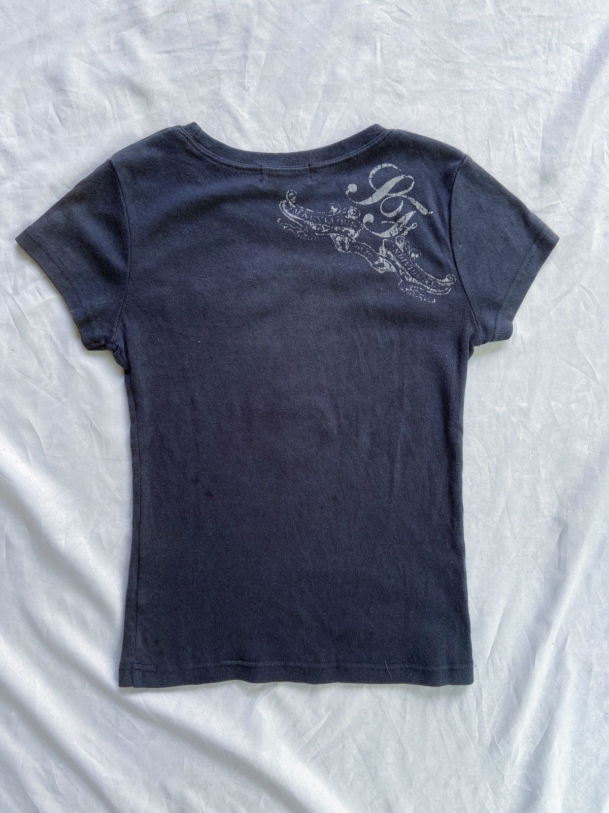 If Six Was Nine 🌸Y2K EMS EXCITE OLD NATIONAL STYLE TEE Size US XS / EU 42 / 0 - 8 Thumbnail