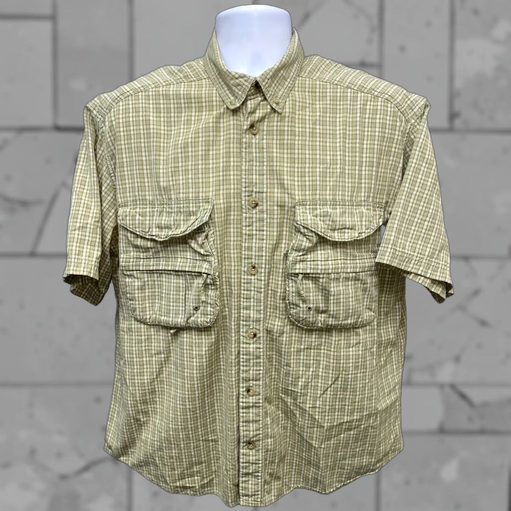 Vintage Woolrich Mens Green Long Sleeve Button-Up Shirt Size L Size US L / EU 52-54 / 3 - 1 Thumbnail
