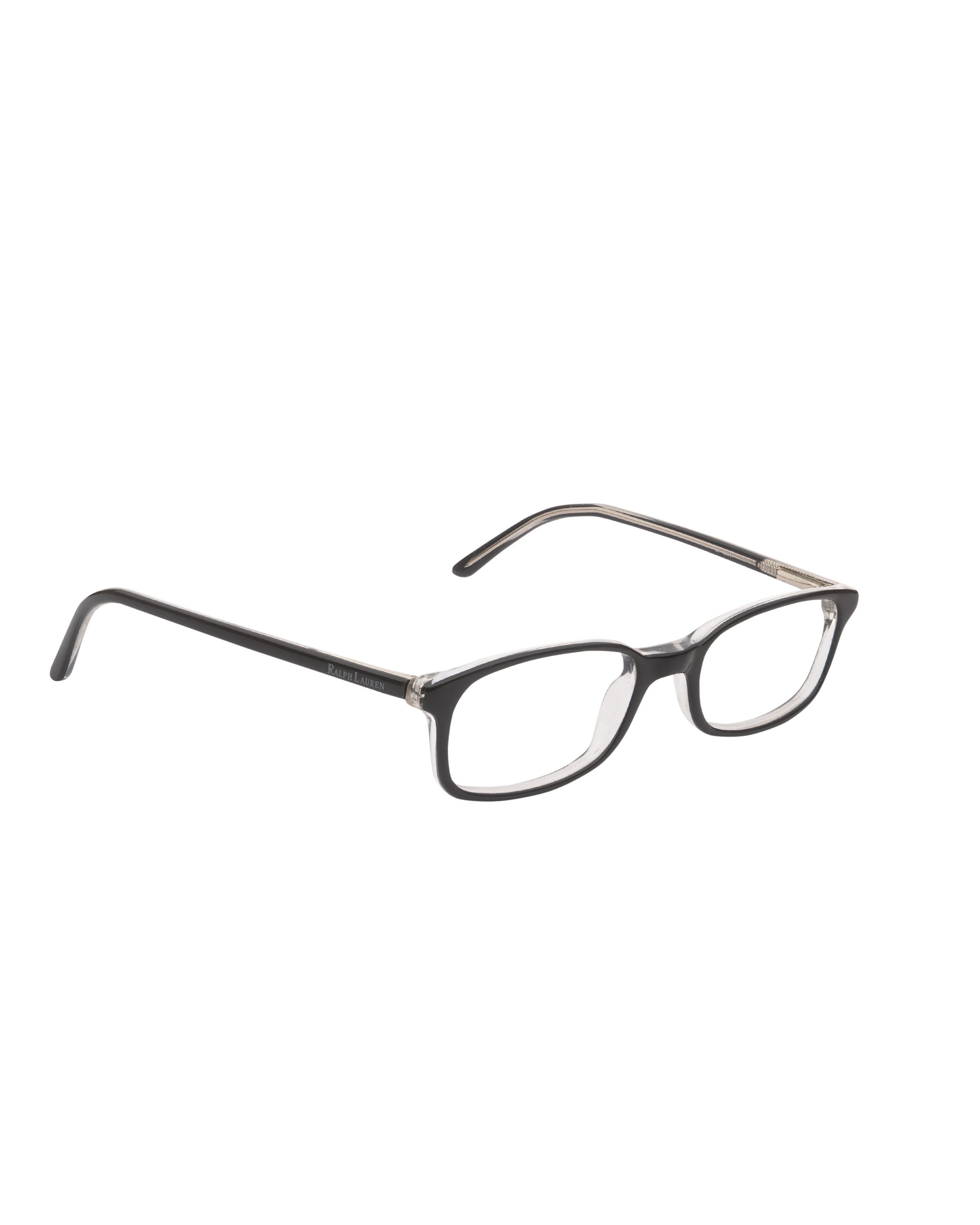 Ralph Lauren Ralph Lauren '90s Black Rectangular Bayonetta Glasses Size ONE SIZE - 3 Thumbnail