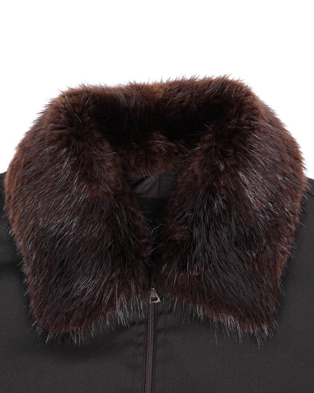 Prada Prada Mens Fur Collar Jacket Size US L / EU 52-54 / 3 - 4 Thumbnail