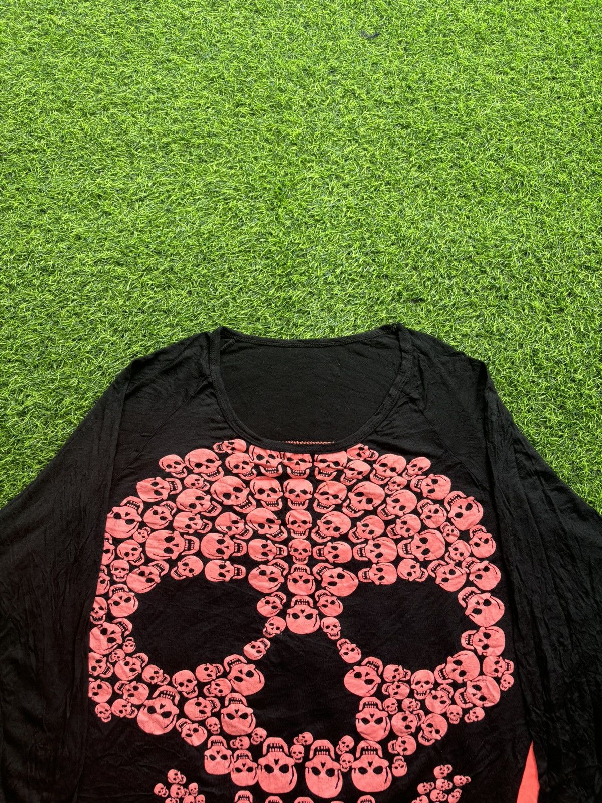 Hysteric Glamour Y2k Poem Skull Ifsix Punk Style stretchy material Longsleeve Size US XL / EU 56 / 4 - 2 Thumbnail