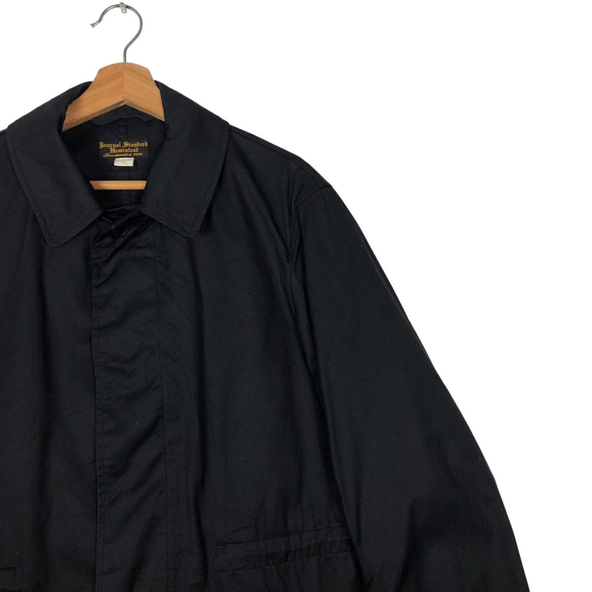 Issey Miyake 🔥Rich Black - Fly Coats Long Jacket Journal Standard Japan Size US M / EU 48-50 / 2 - 6 Thumbnail