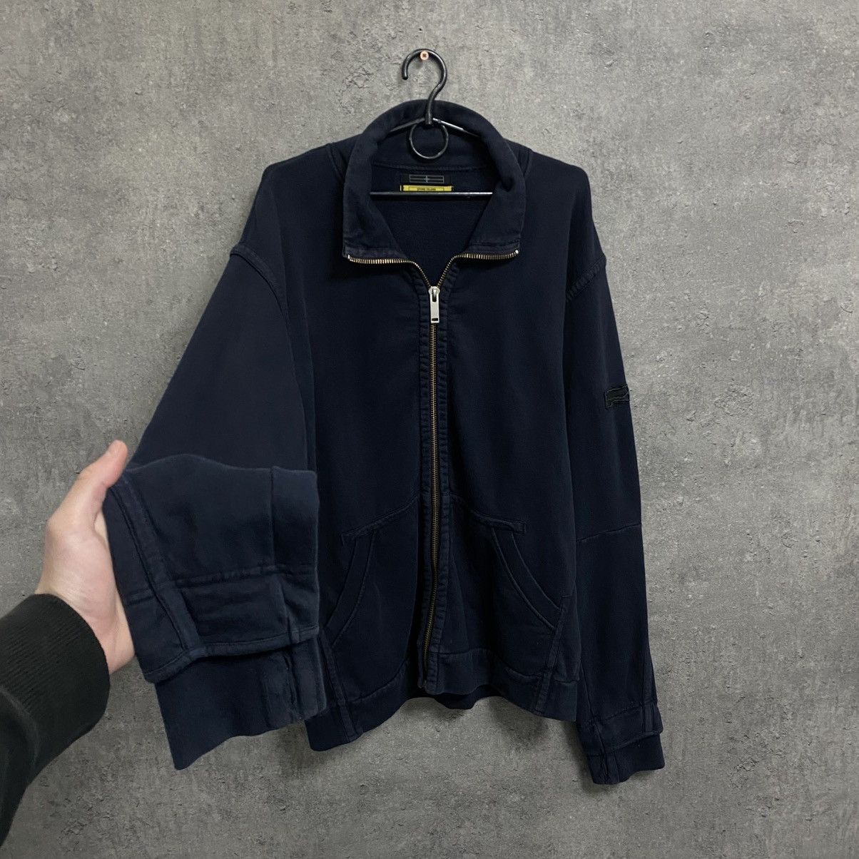 Stone Island Vintage Stone Island Denim Full Zip Hoodie Very Rare Size US XL / EU 56 / 4 - 2 Thumbnail