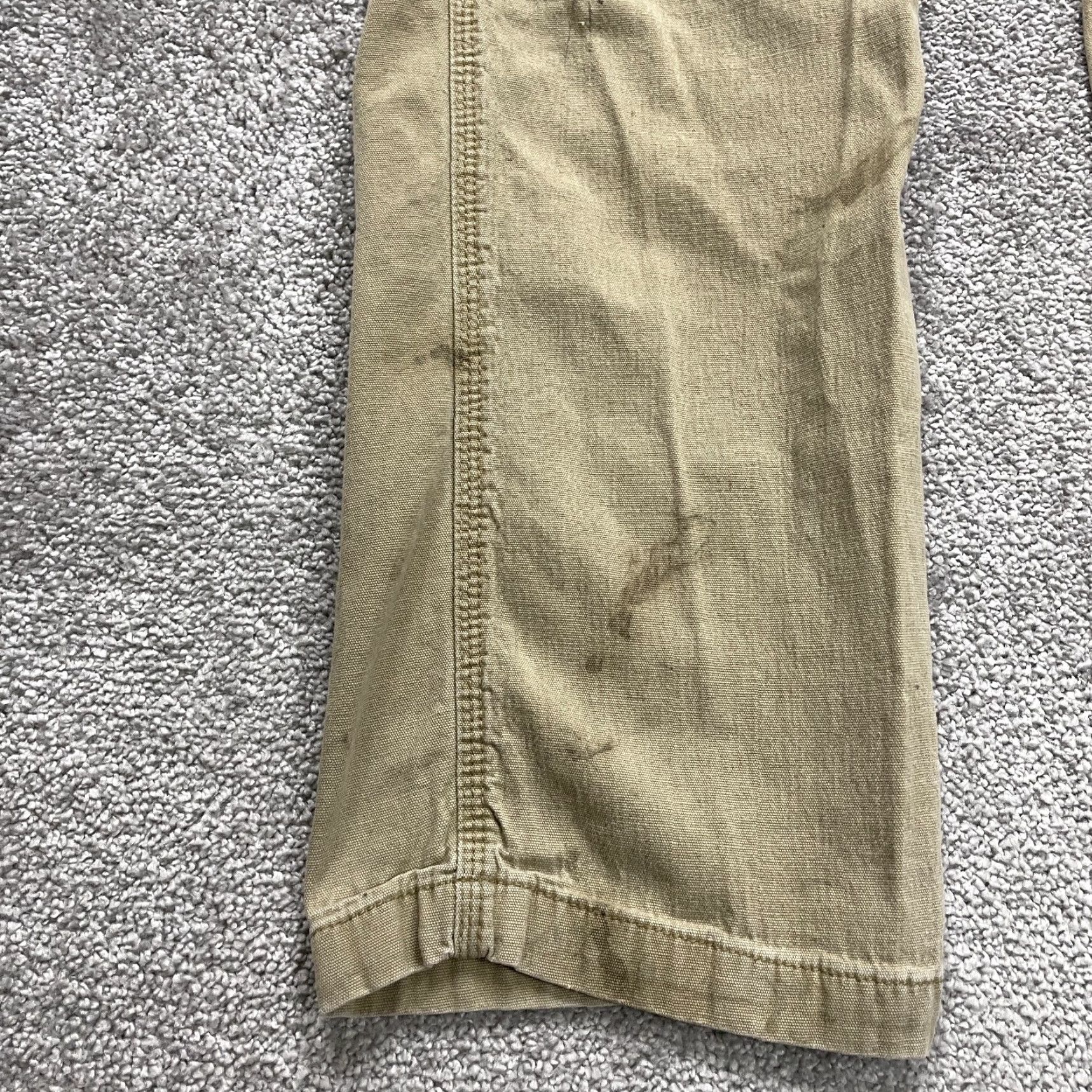 Carhartt Carhartt Relaxed Fit Carpenter Work Pants Mens 36x33 Brown Straight Leg Casual Size US 36 / EU 52 - 4 Thumbnail