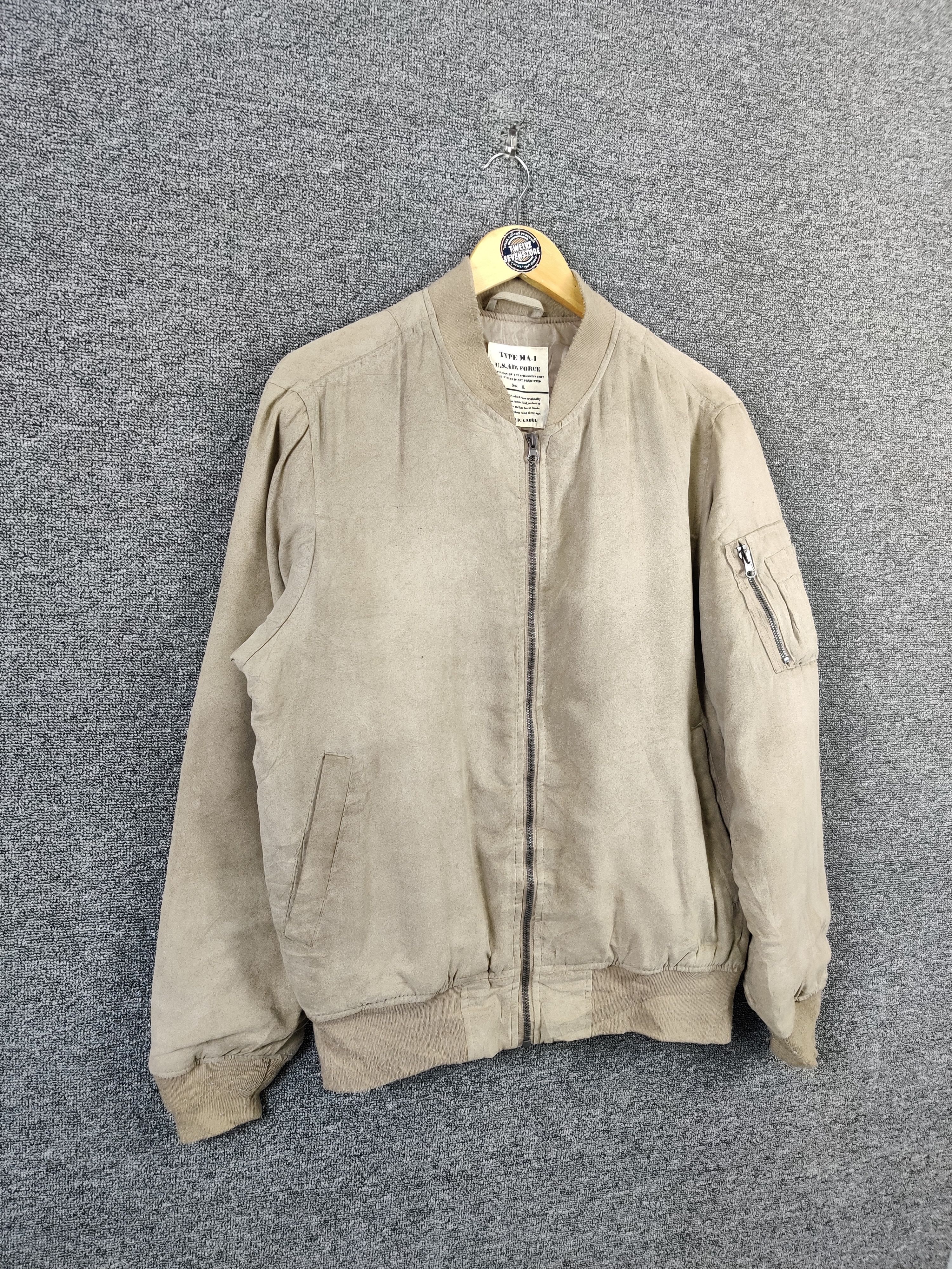 Vintage Vintage U.S. Air Force Ma-1 Flight Bomber Jacket Size US L / EU 52-54 / 3 - 5 Thumbnail