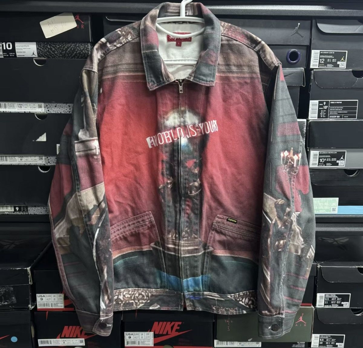 Supreme Supreme scarface the world is yours denim trucker Jacket Size US L / EU 52-54 / 3 - 1 Thumbnail