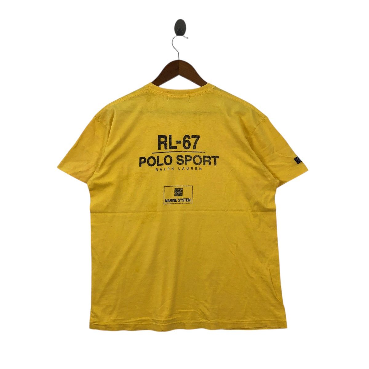 Vintage Polo Sport Ralph Lauren RL-67 Marine System T-Shirt