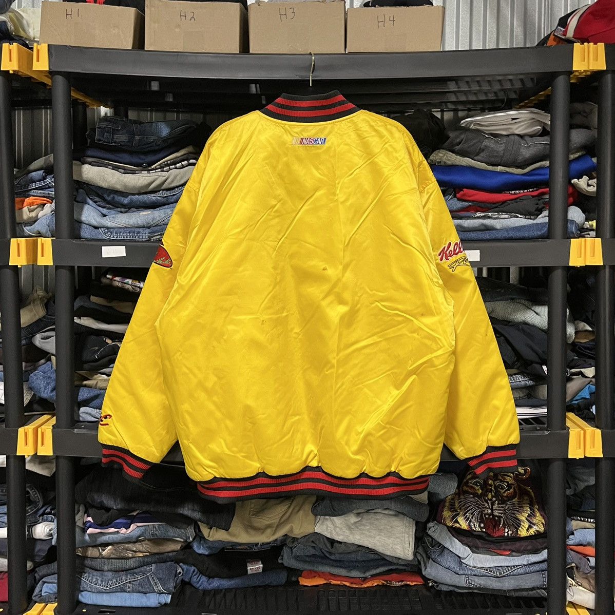 Chase Authentics VINTAGE 90s TERRY LABONTE KELLOGS RACING SATIN JACKET XXL Size US XXL / EU 58 / 5 - 2 Thumbnail