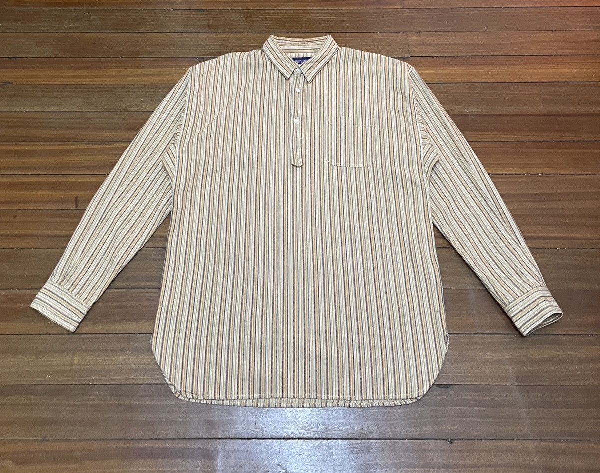 Japanese Brand Rare Vintage Japanese Brand Nepenthes Pullover Shirt 1990s Size US L / EU 52-54 / 3 - 1 Thumbnail