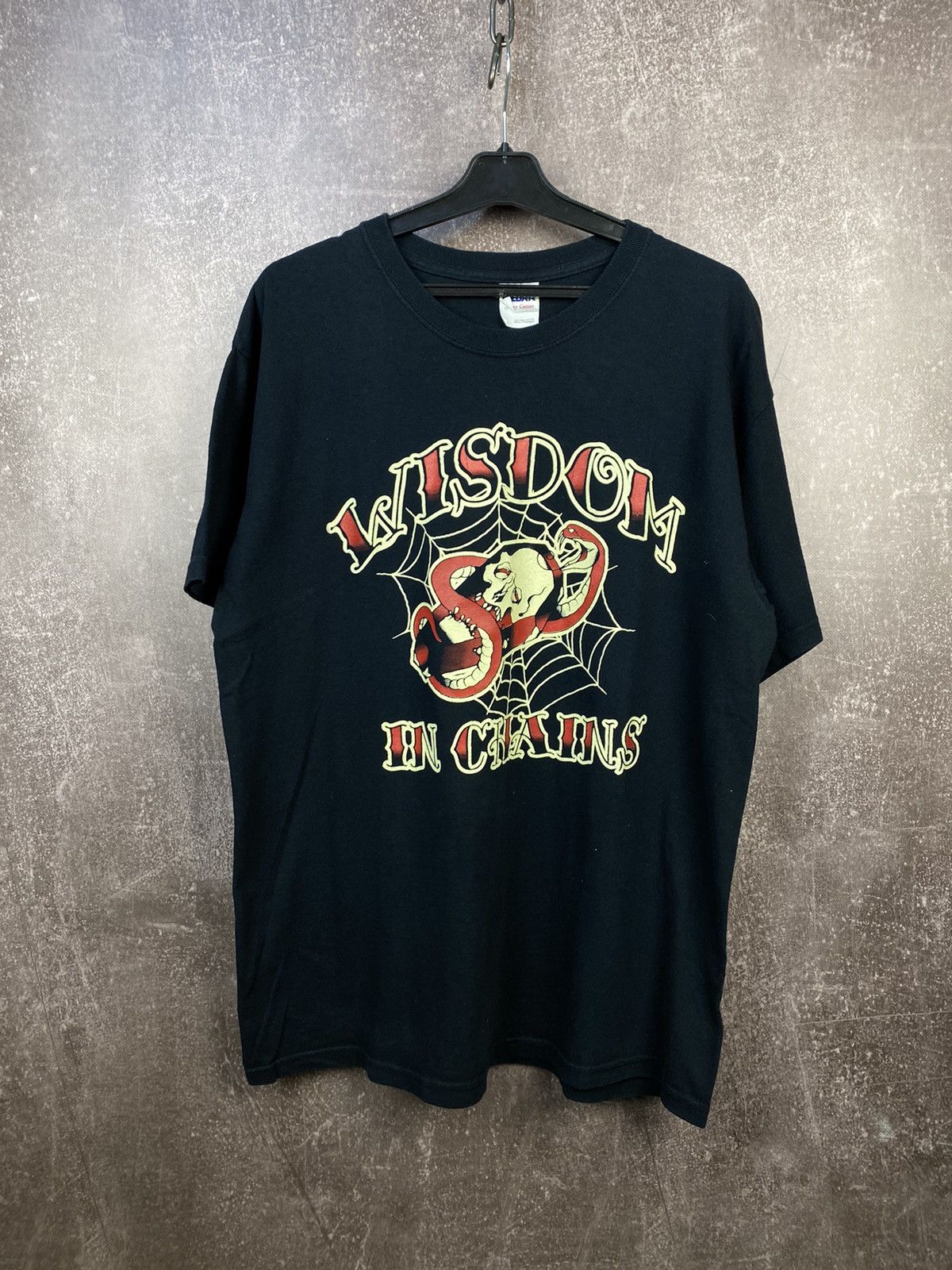 Band Tees 90s Vintage Y2K Wisdom in Chains Sick Of It All T-Shirt Size US L / EU 52-54 / 3 - 1 Thumbnail