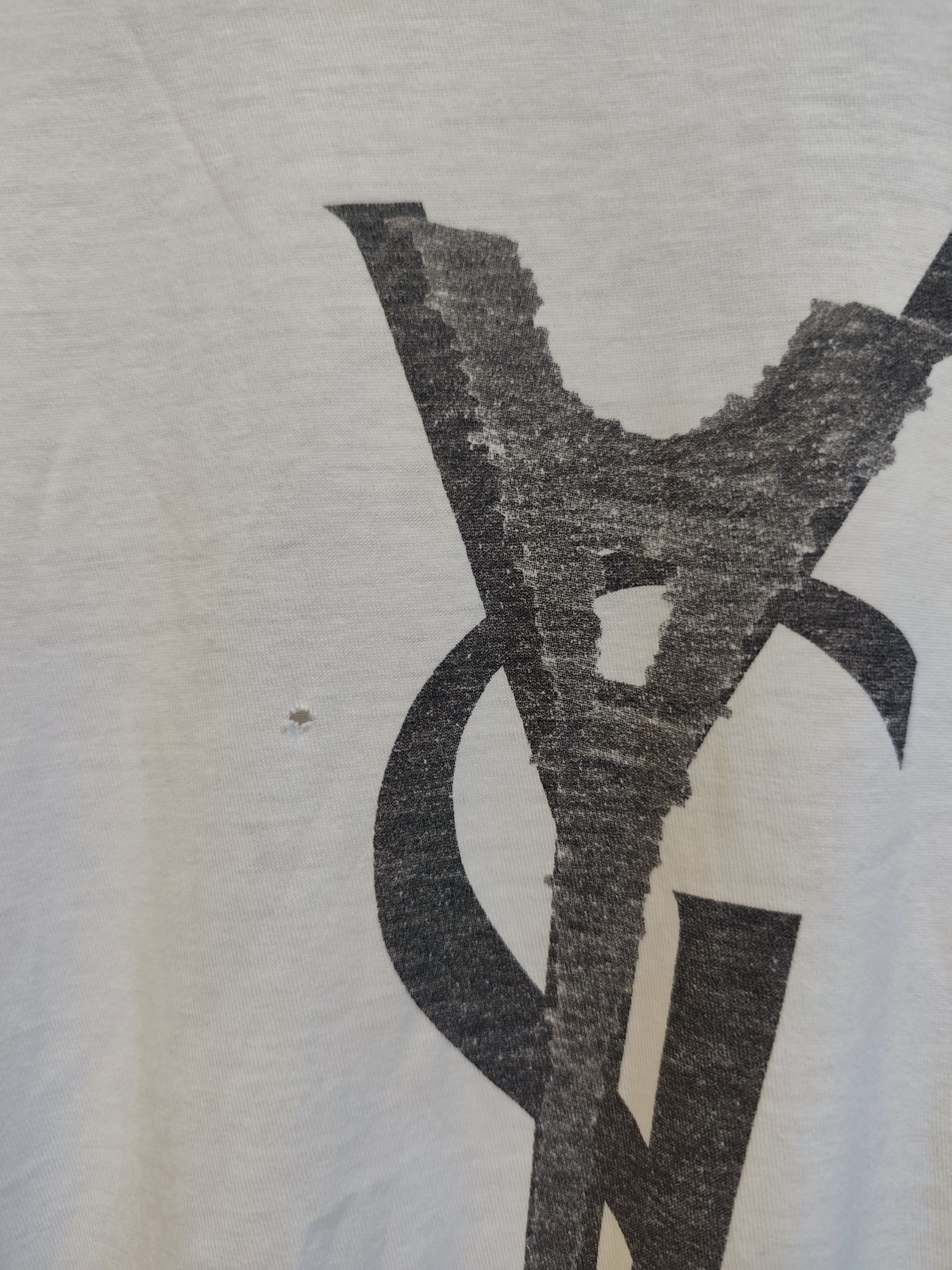 Yves Saint Laurent Yves Saint Laurent Eiffel Tower Tee Size US M / EU 48-50 / 2 - 11 Thumbnail