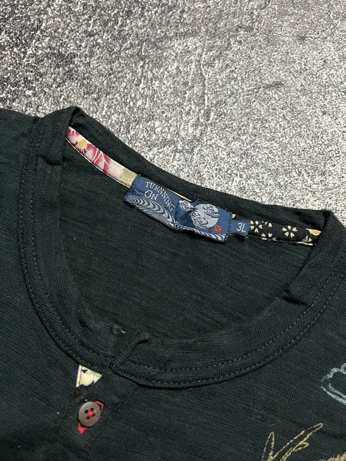 Vintage Sukajan Mountain/Dragon T-Shirts in Black, Men's (Size Xxl) — image 6 of 6