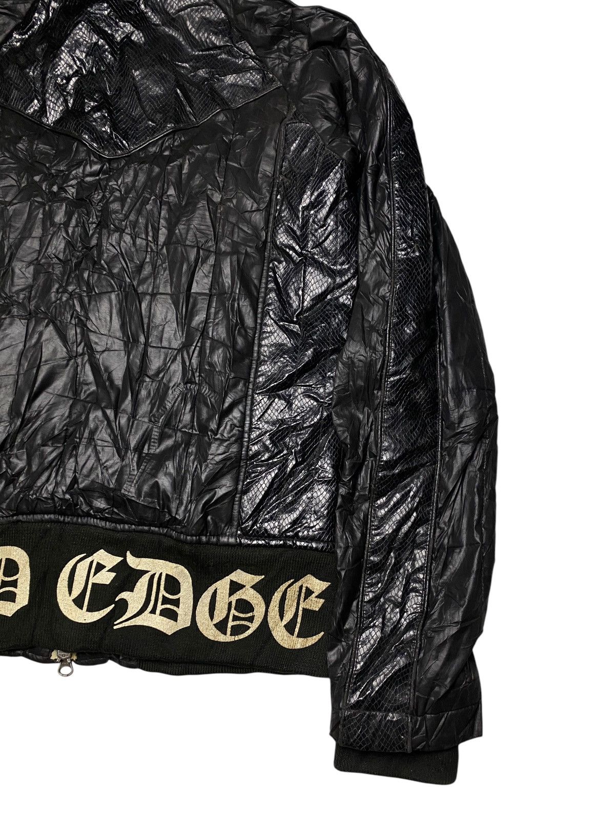 Isamu Katayama Backlash 2000's Edge Difference Crocodile Leather Down Puffer Jacket Size US M / EU 48-50 / 2 - 10 Thumbnail