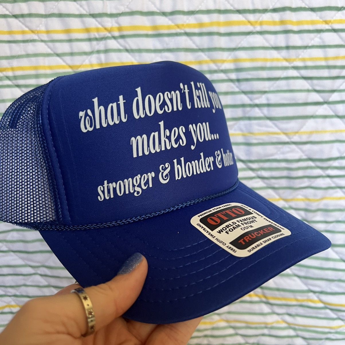 Otto Megan Moroney western trucker hat Size ONE SIZE - 2 Thumbnail