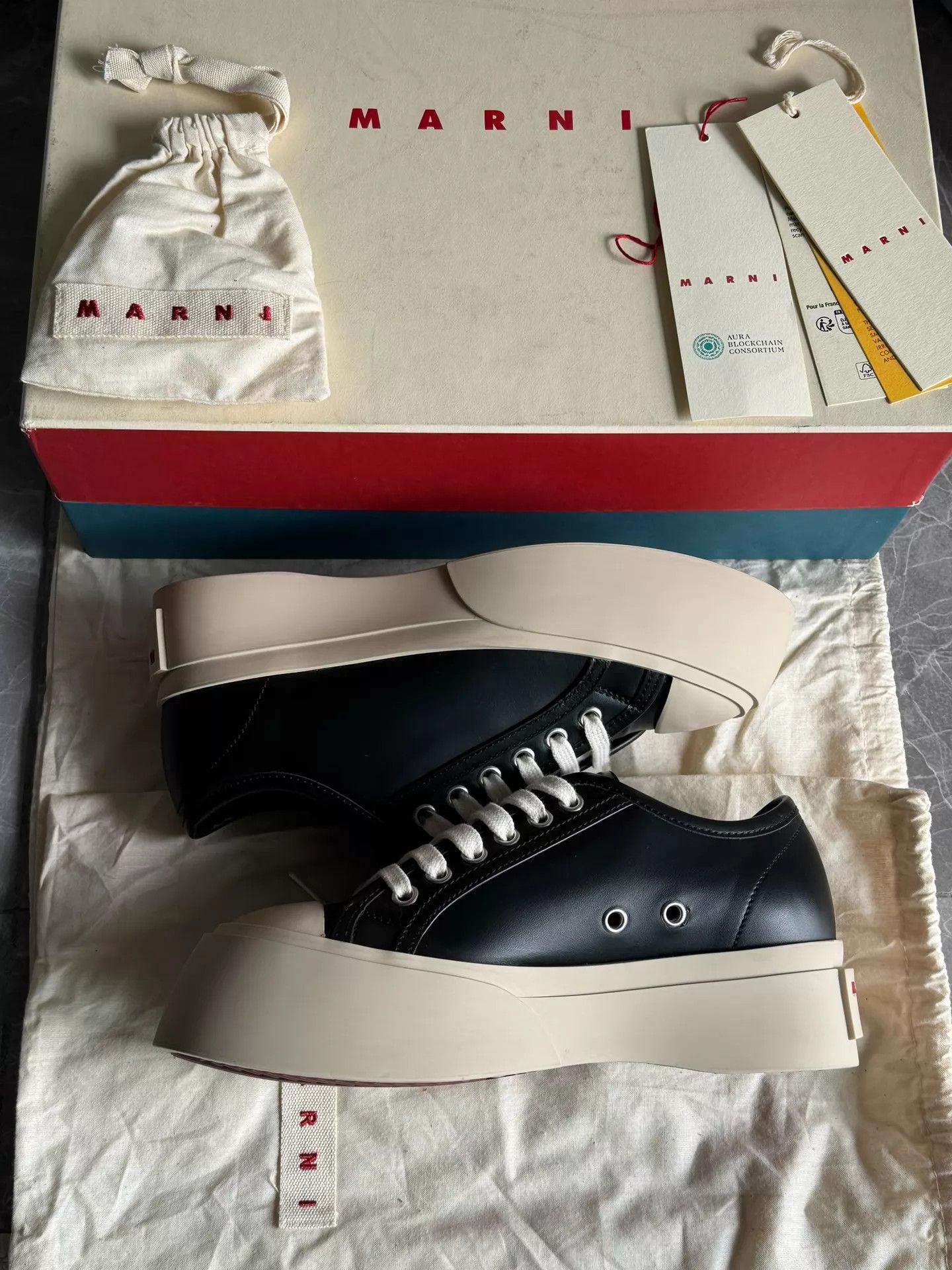 Marni Marni oversized Mary Janes black 36 Size US 5.5 / IT 35.5 - 7 Thumbnail