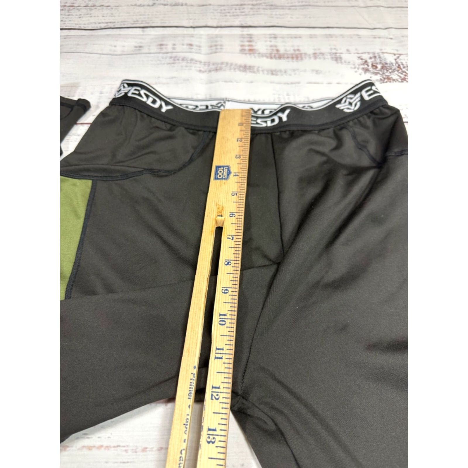 Vintage Esdy Mens Thermal Pants Activewear Brown M Long Johns Size US 31 - 4 Thumbnail